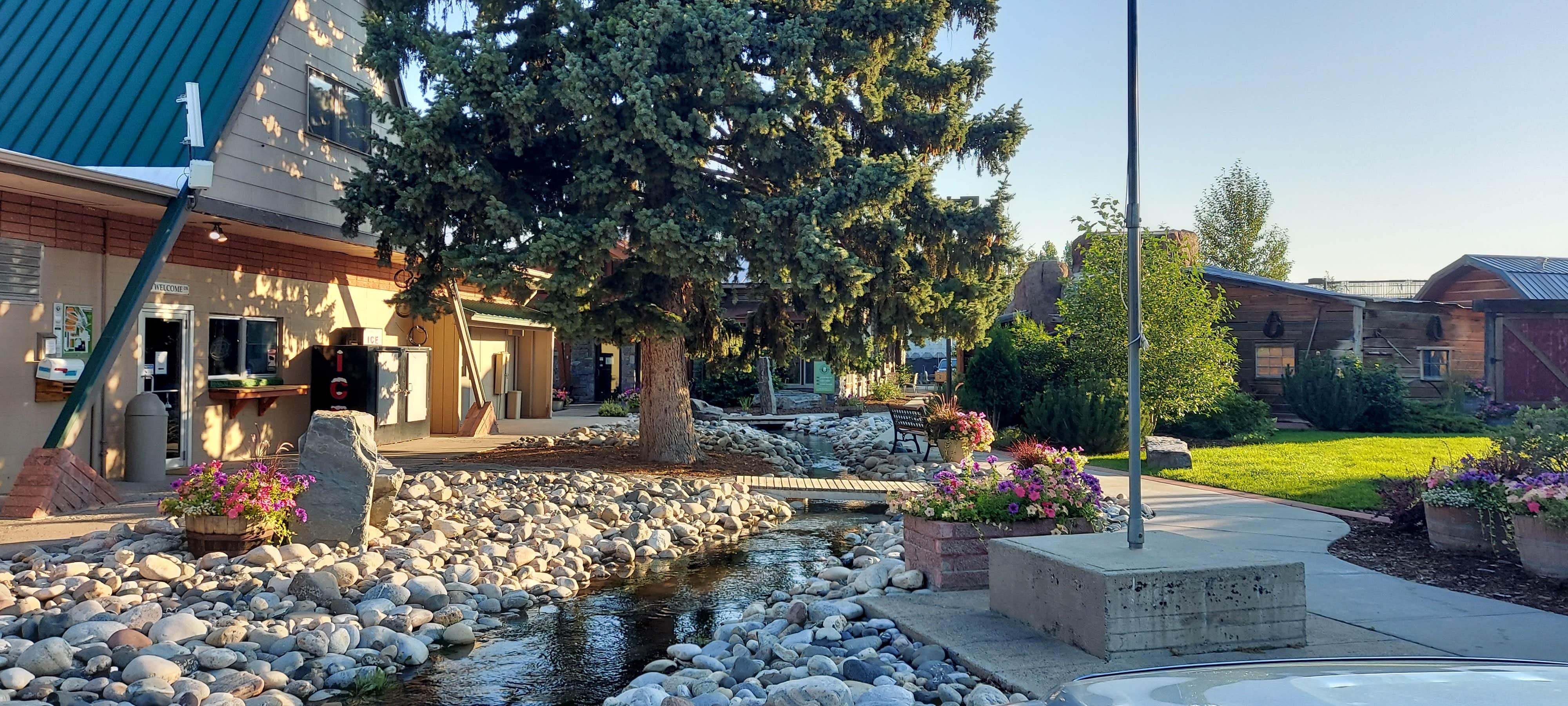 Camper-submitted photo at Bozeman Hot Spring Campground & RV Park near Three Forks, MT