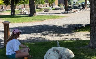 Matt F.'s photo of camping with pets at Bozeman Hot Springs Campground & RV near Pony, MT