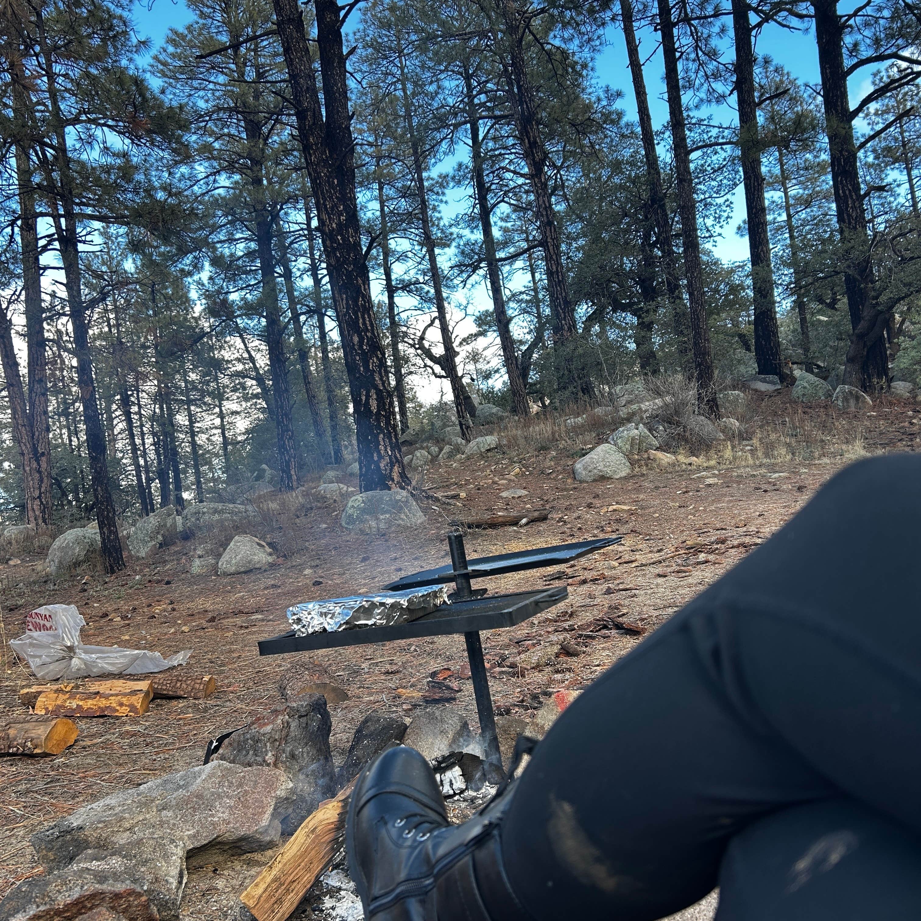 Camping near Happy Endings Retreat: Bradshaw City Senator Rd Dispersed, Crown King, Arizona