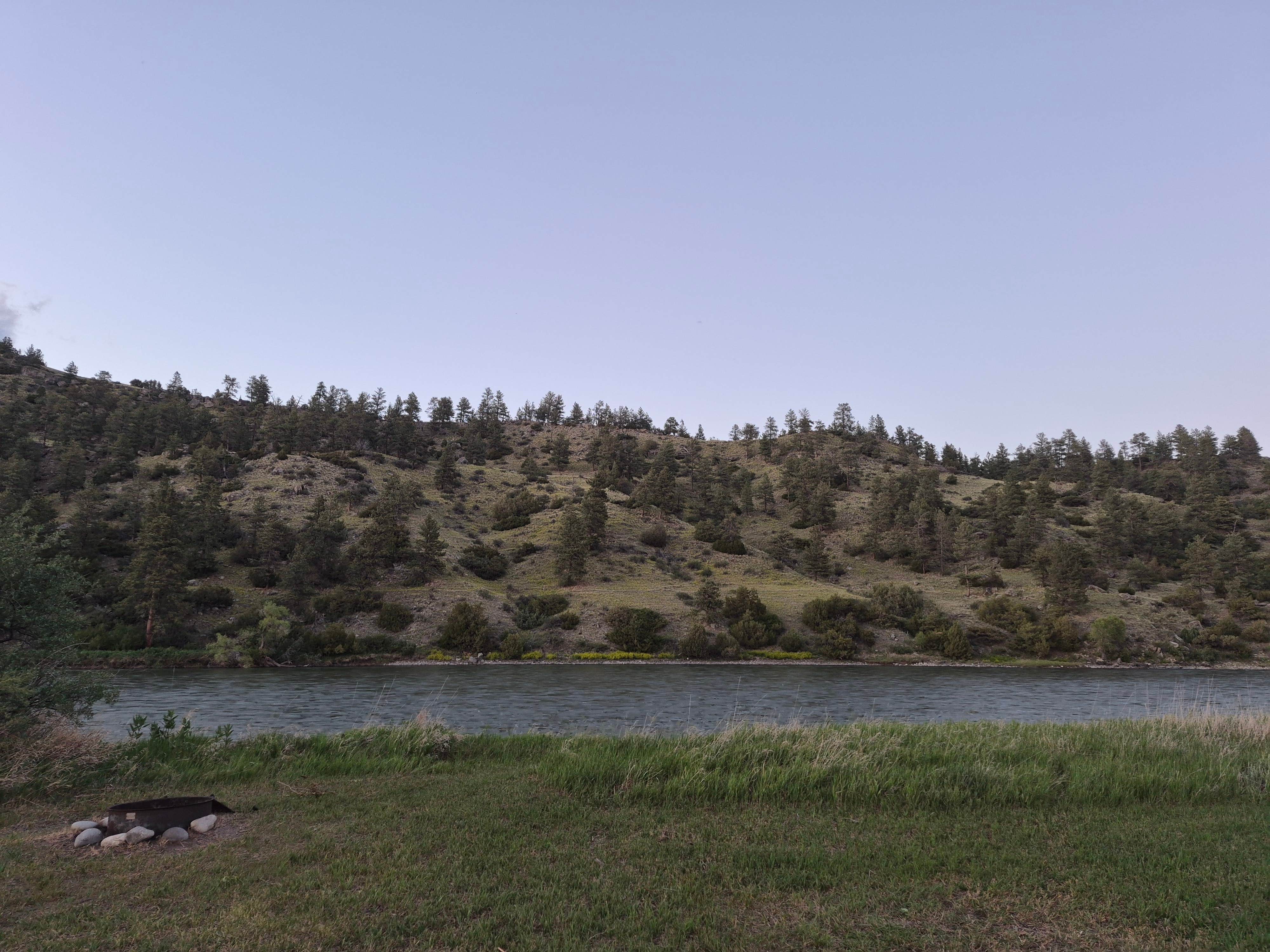 Camper-submitted photo at Bratten fishing access site on Yellowstone River near Gray Cliff Mt near Laurel, MT