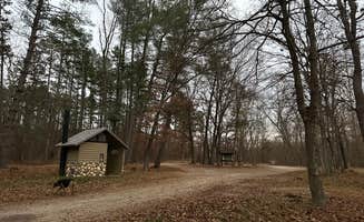 alexis M.'s photo of glamping accommodations at Brazil Creek Camping Area near High Ridge, MO