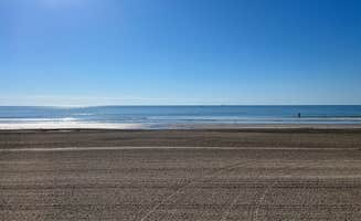 Joe K.'s photo of a dispersed camping area at Brazoria Beach near Texas City, TX