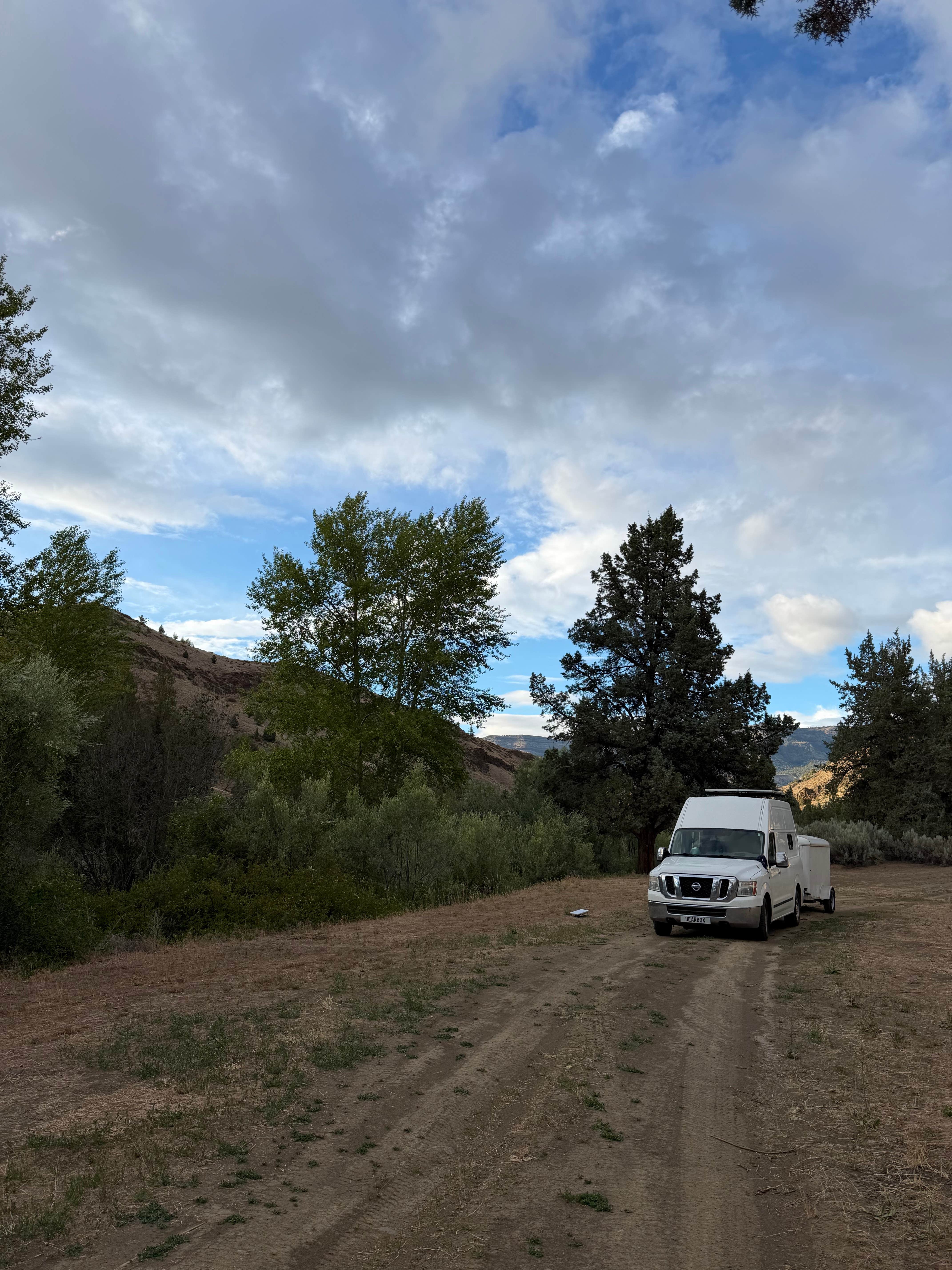 Camping near Painted Hills Dispersed: Bridge Creek Road, Mitchell, Oregon