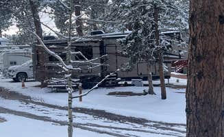 johny R.'s photo of rv camping at Bristlecone Lodge RV Park near Green Mountain Falls, CO