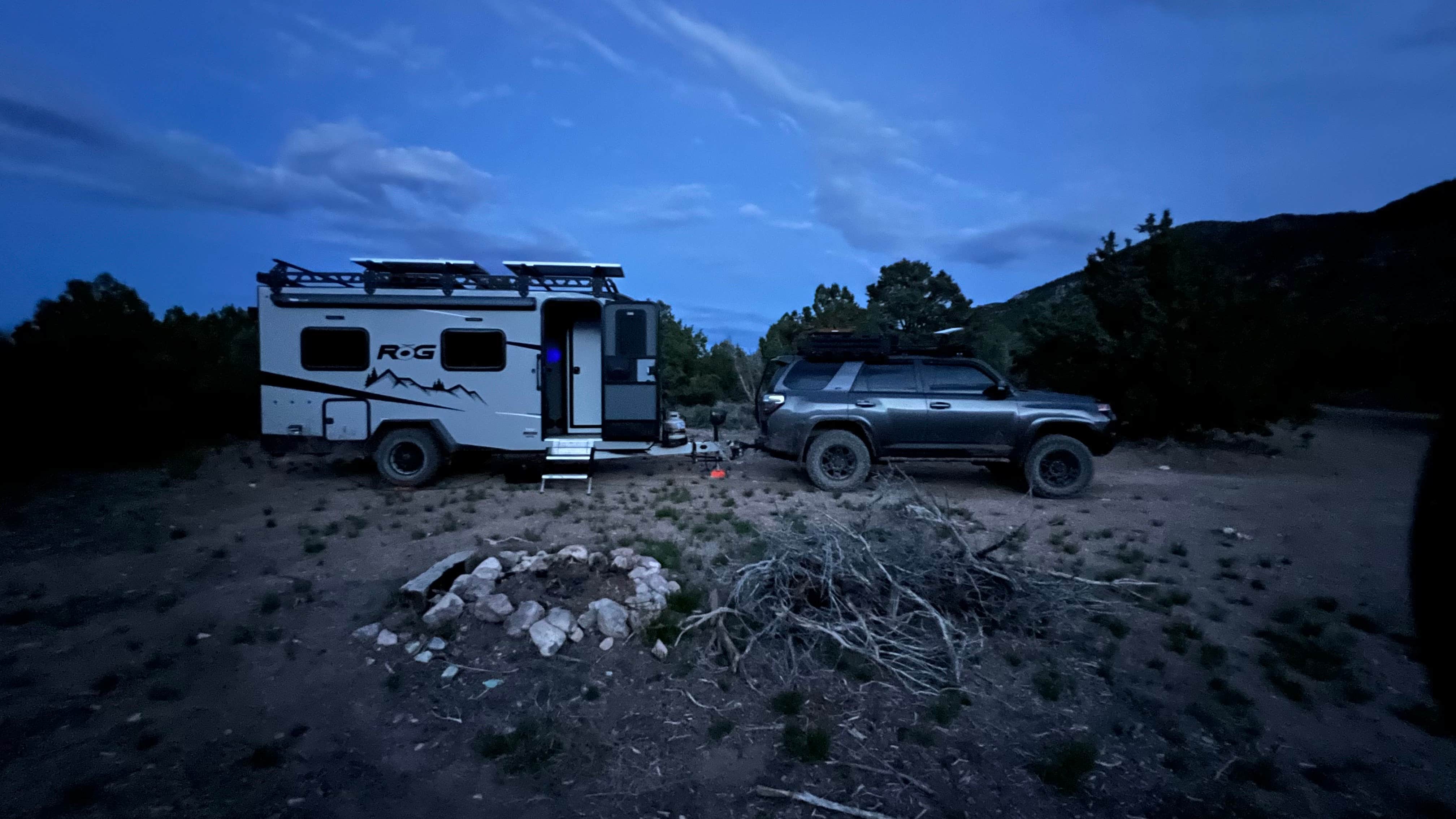 Jules S.'s photo of rv camping at Bristol Pass Dispersed near Panaca, NV
