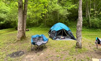 Camping near Bulltown Campground — Burnsville Lake Wildlife Management Area: Broken Wheel Campground, Weston, West Virginia