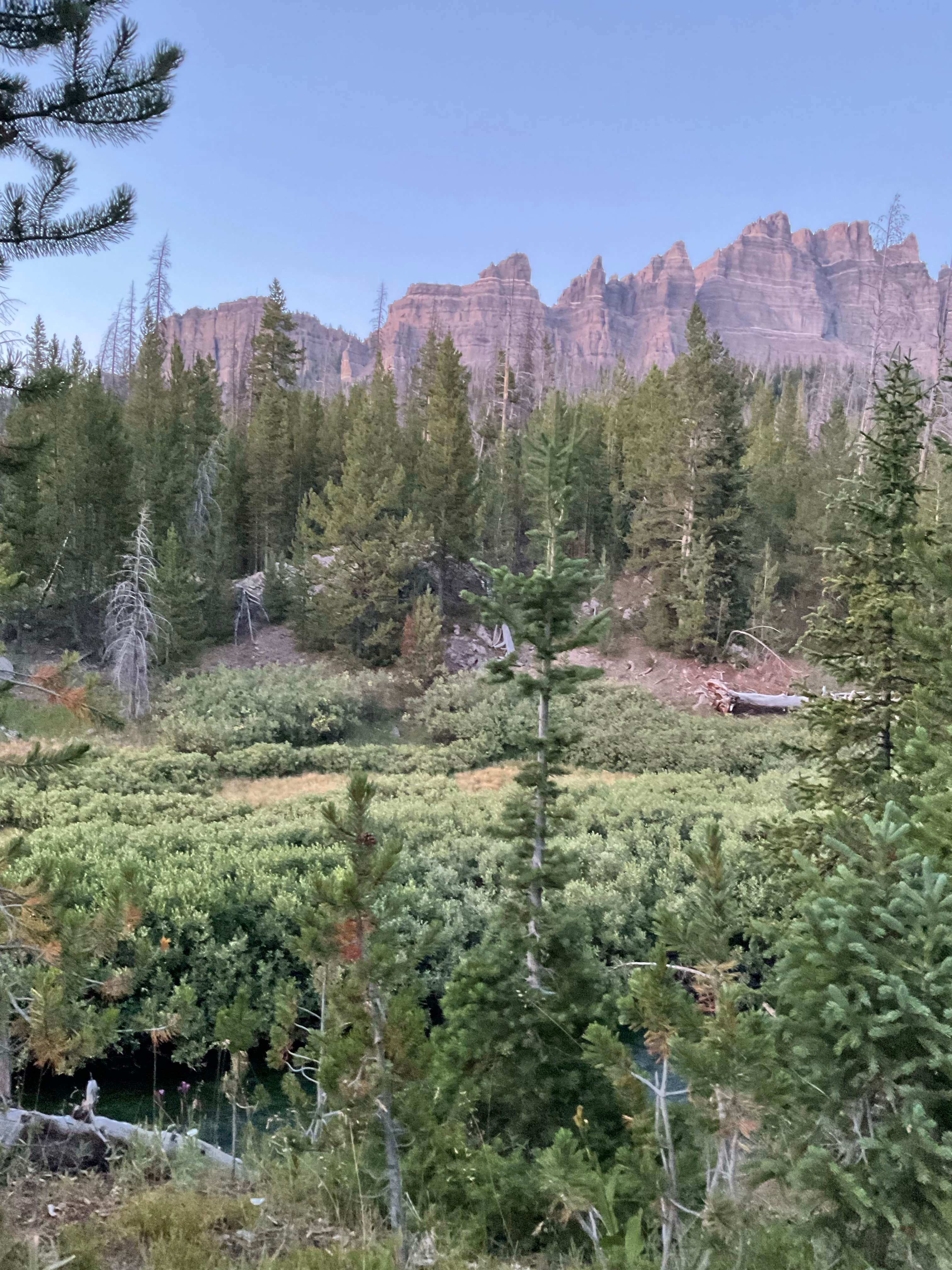 Brooks Lake Southeast Camping