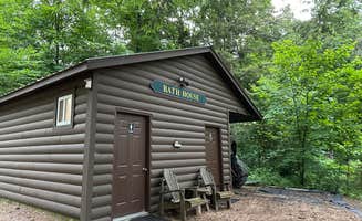 Beth R.'s photo of a cabin at Brookwood RV Resort near Stony Creek, NY