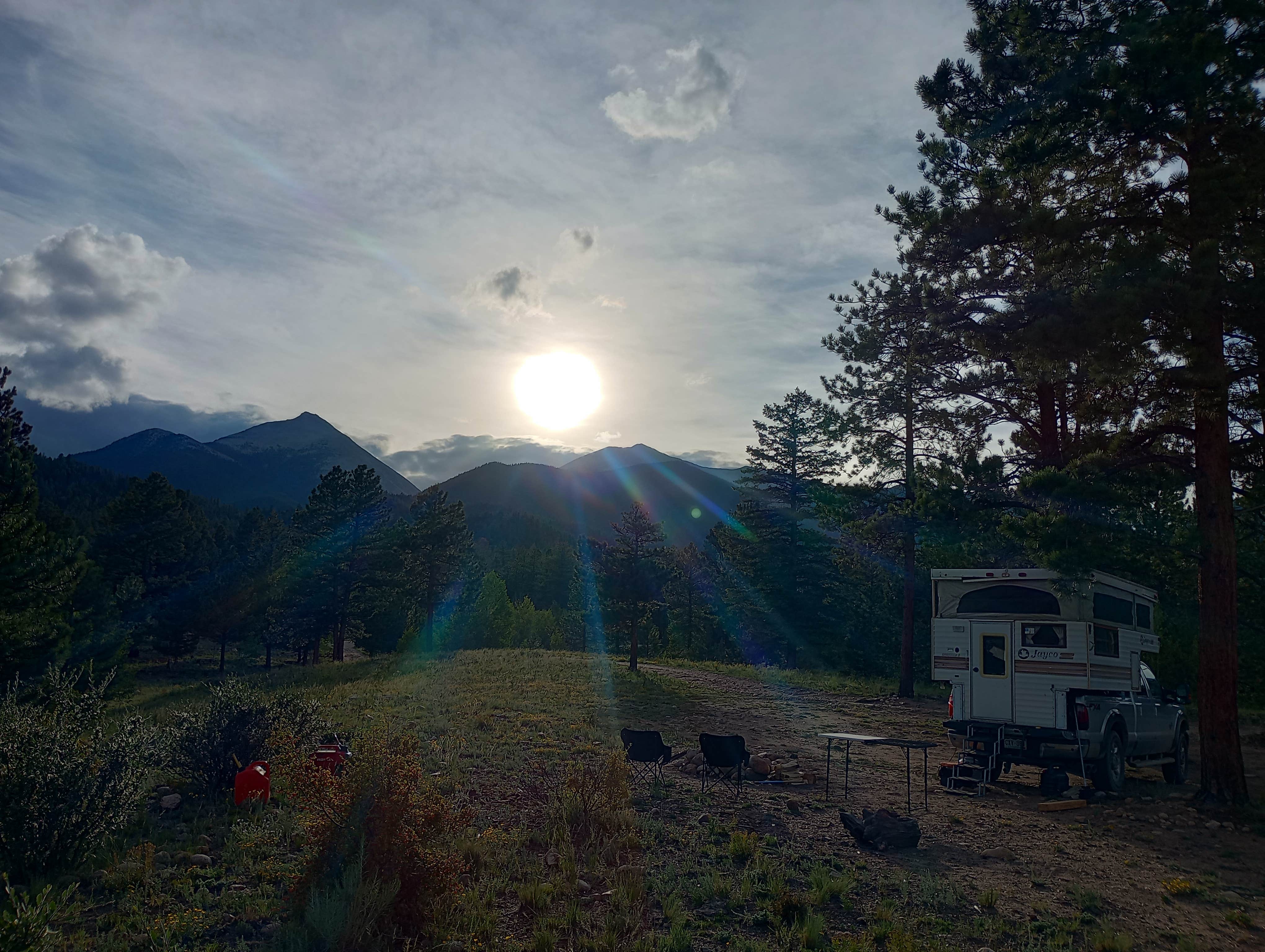 Will H.'s photo of a dispersed camping area at Browns Creek (South) Dispersed Camping near Monarch, CO