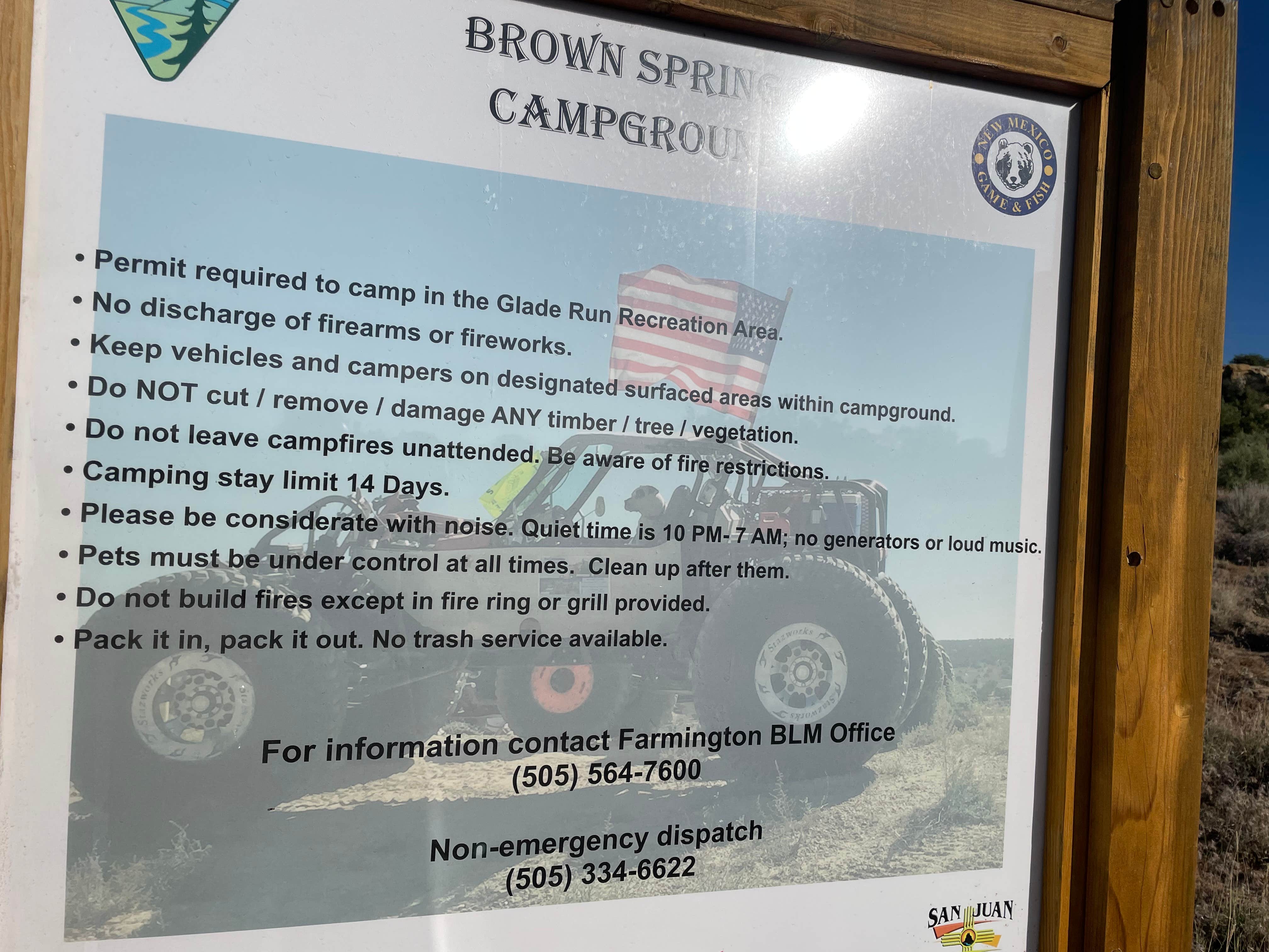 Camper-submitted photo at Brown Springs Campground near Kirtland, NM