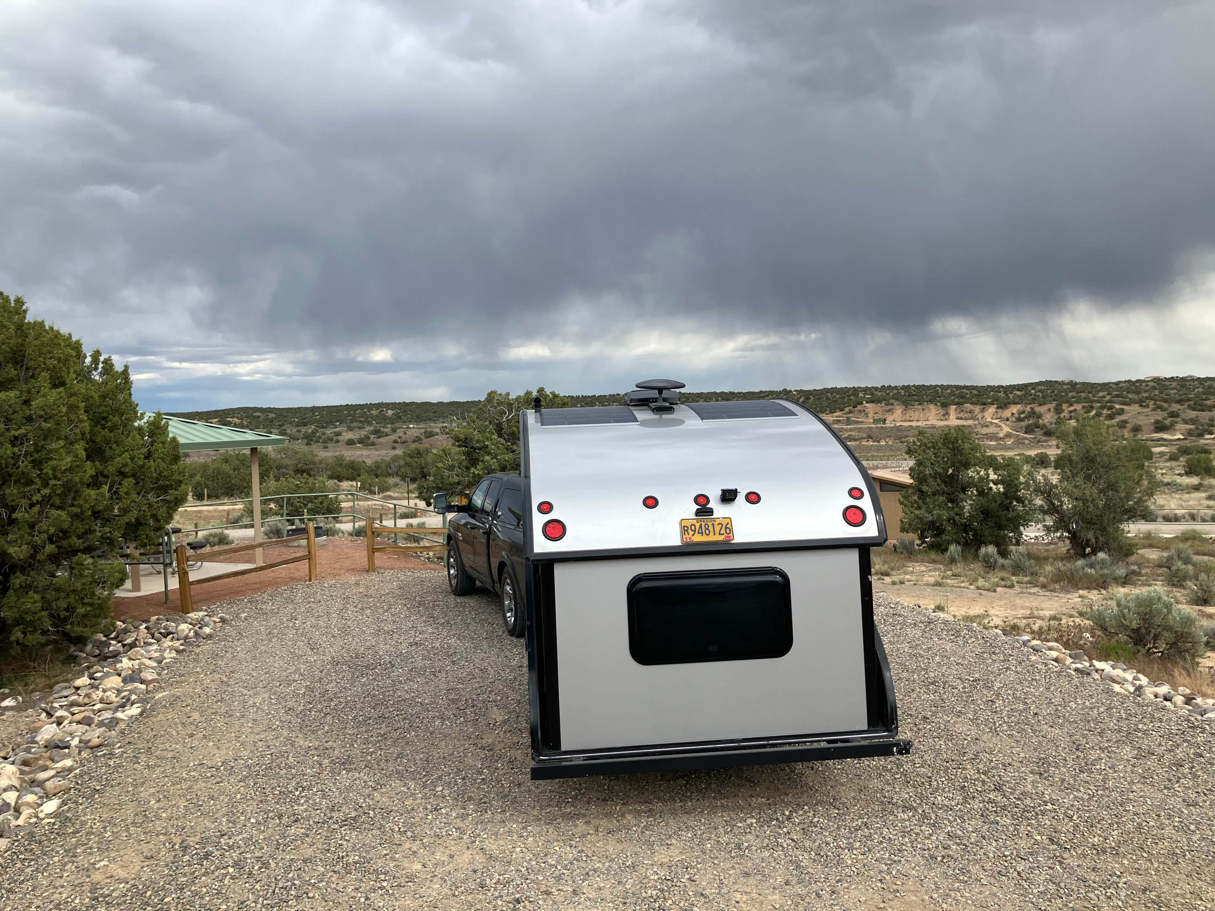 Roger W.'s photo of rv camping at Brown Springs Campground near Newcomb, NM