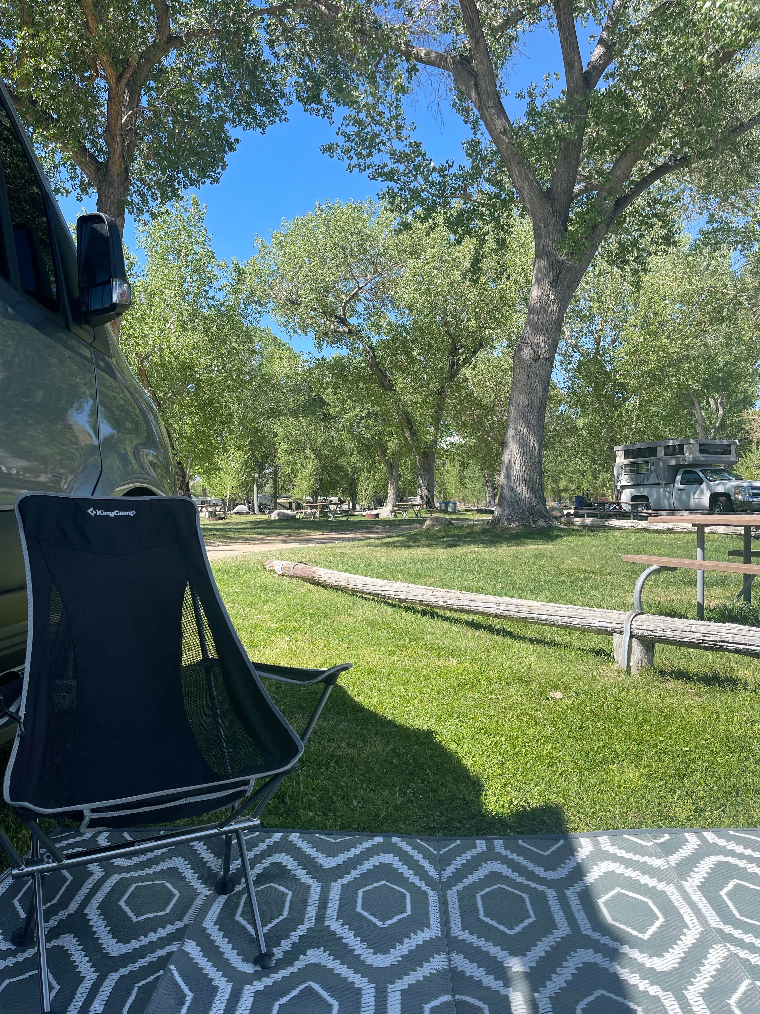 Camping near Eastern Sierra Tri County Fairground: Brownstown Campground, Bishop, California