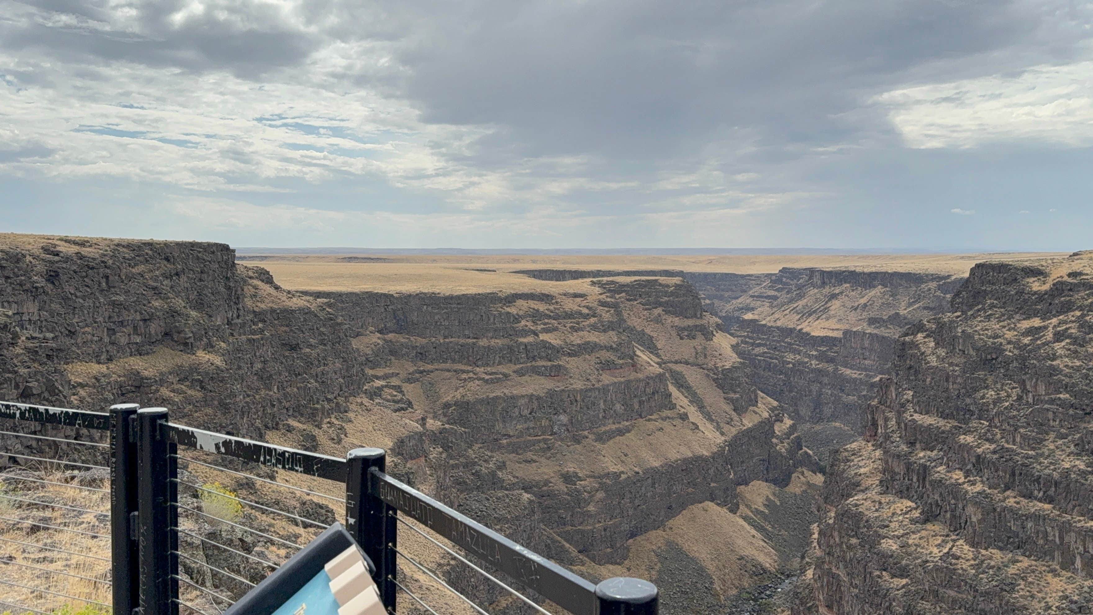 Camper-submitted photo at Bruneau Canyon Overlook near Bliss, ID