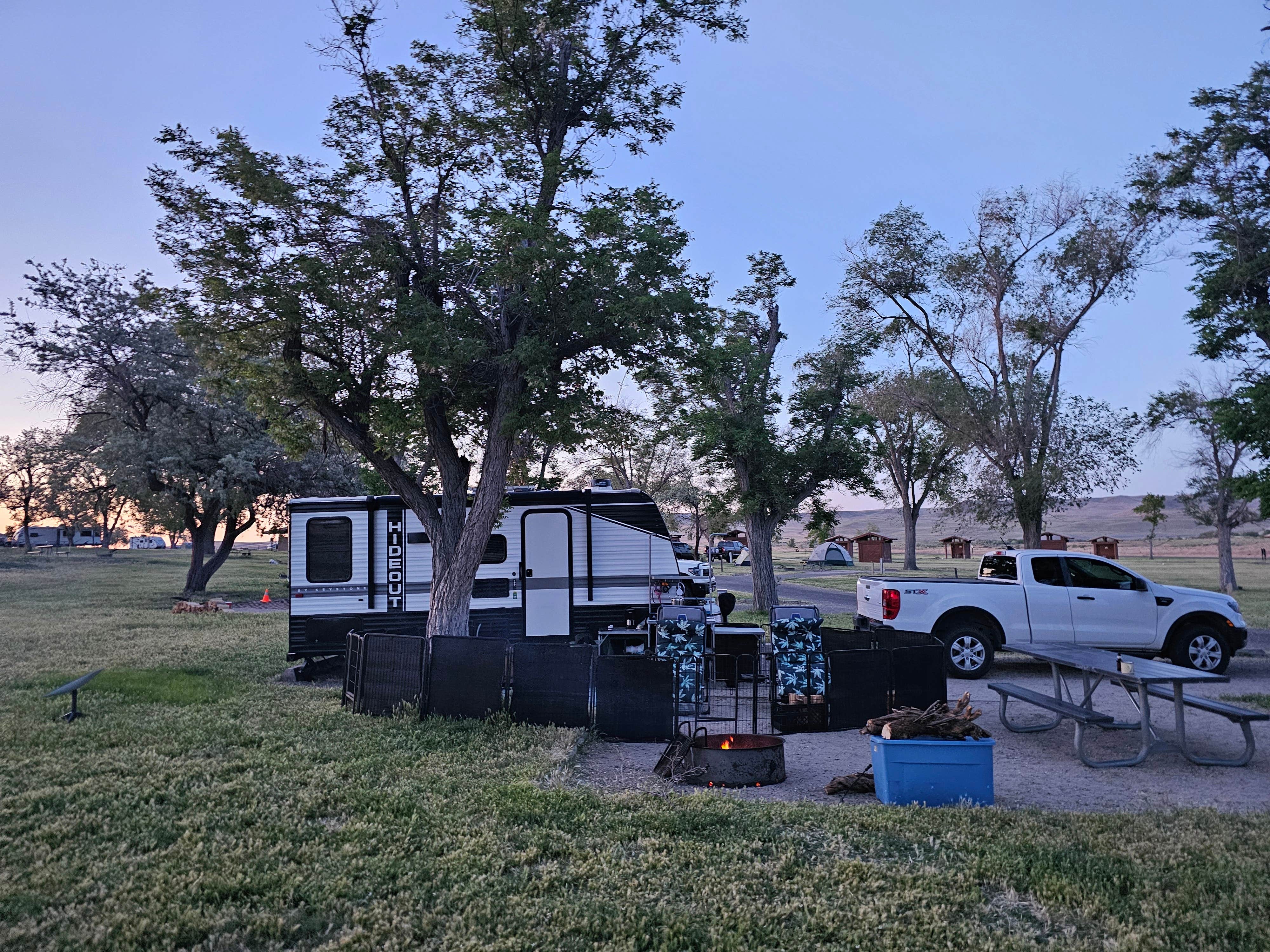 William P.'s photo of rv camping at Bruneau Dunes State Park Campground near Grand View, ID