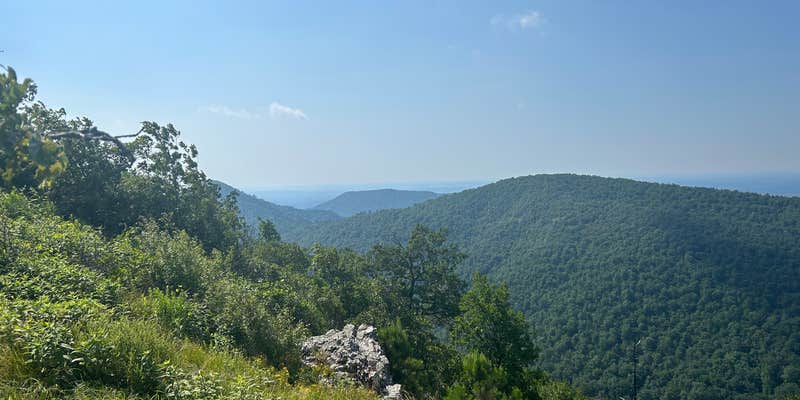 Camper submitted image from Brush Heap Mountain