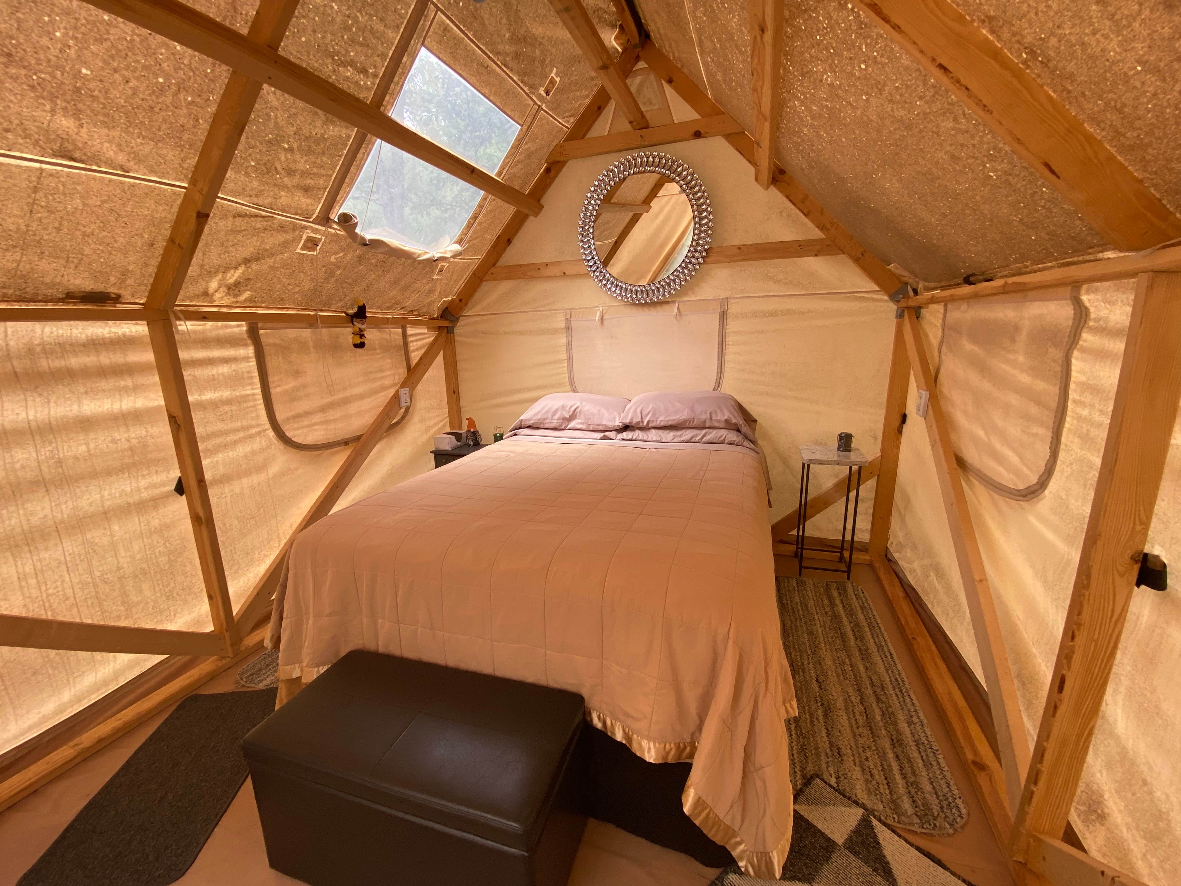 Lynn R.'s photo of glamping accommodations at Bryes Bad Axe Glamping near Marquette, IA