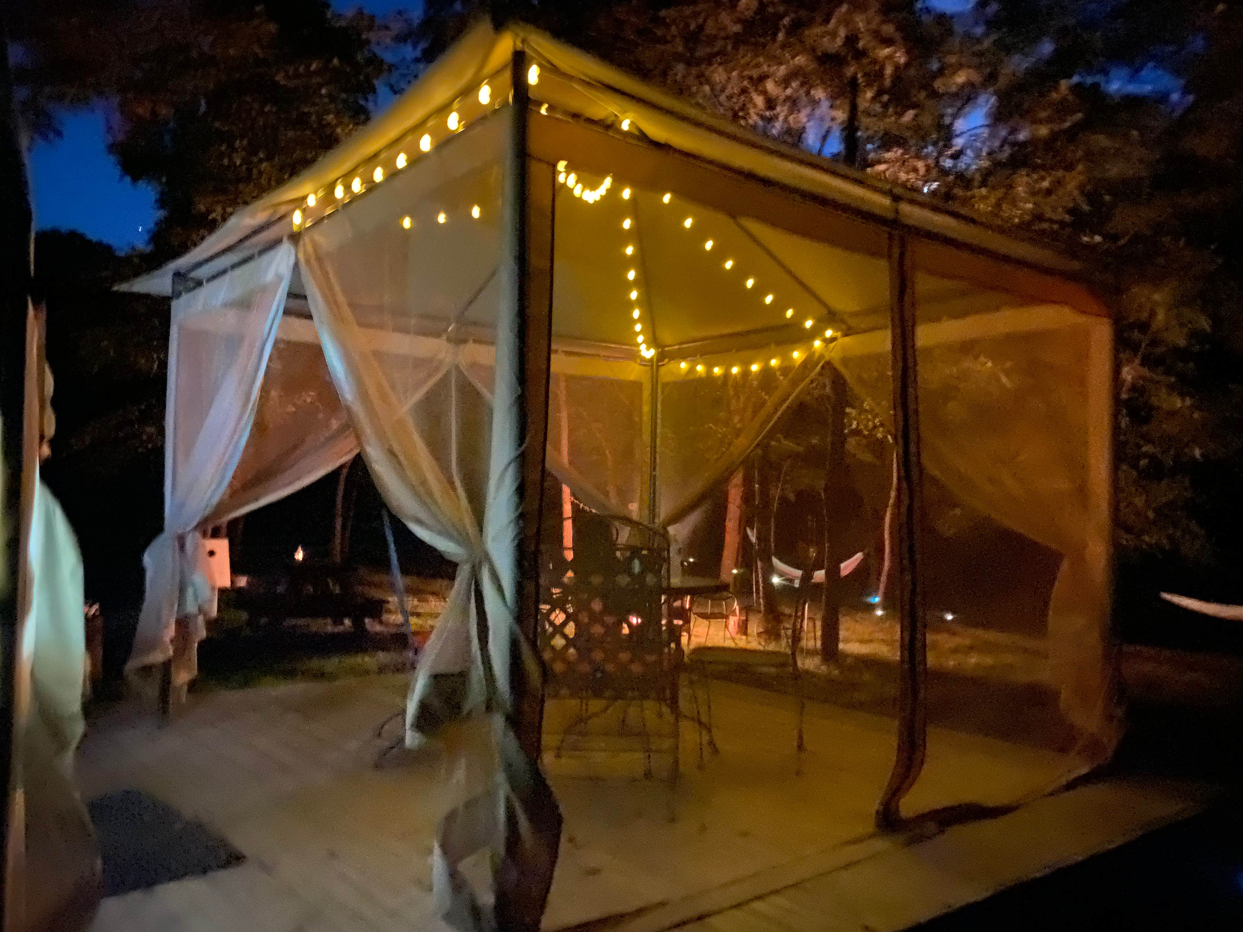 Camper submitted image from Bryes Bad Axe Glamping - 5