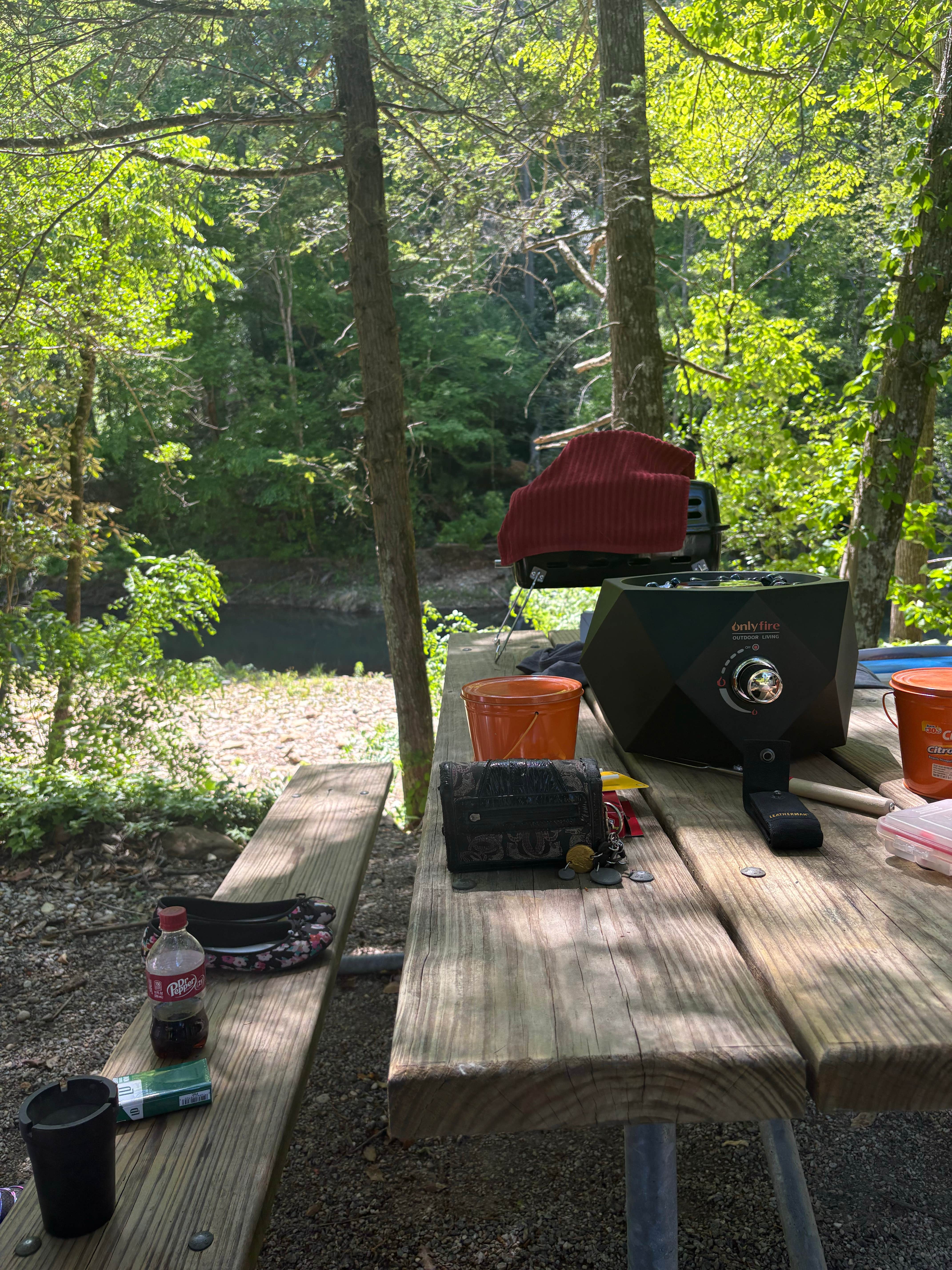Camper-submitted photo at Buck Creek near Marion, NC