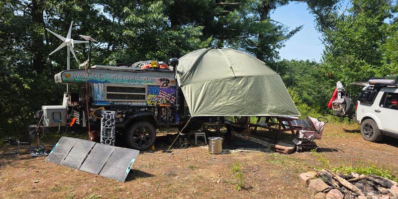 Camper submitted image from buck lake Wisconsin