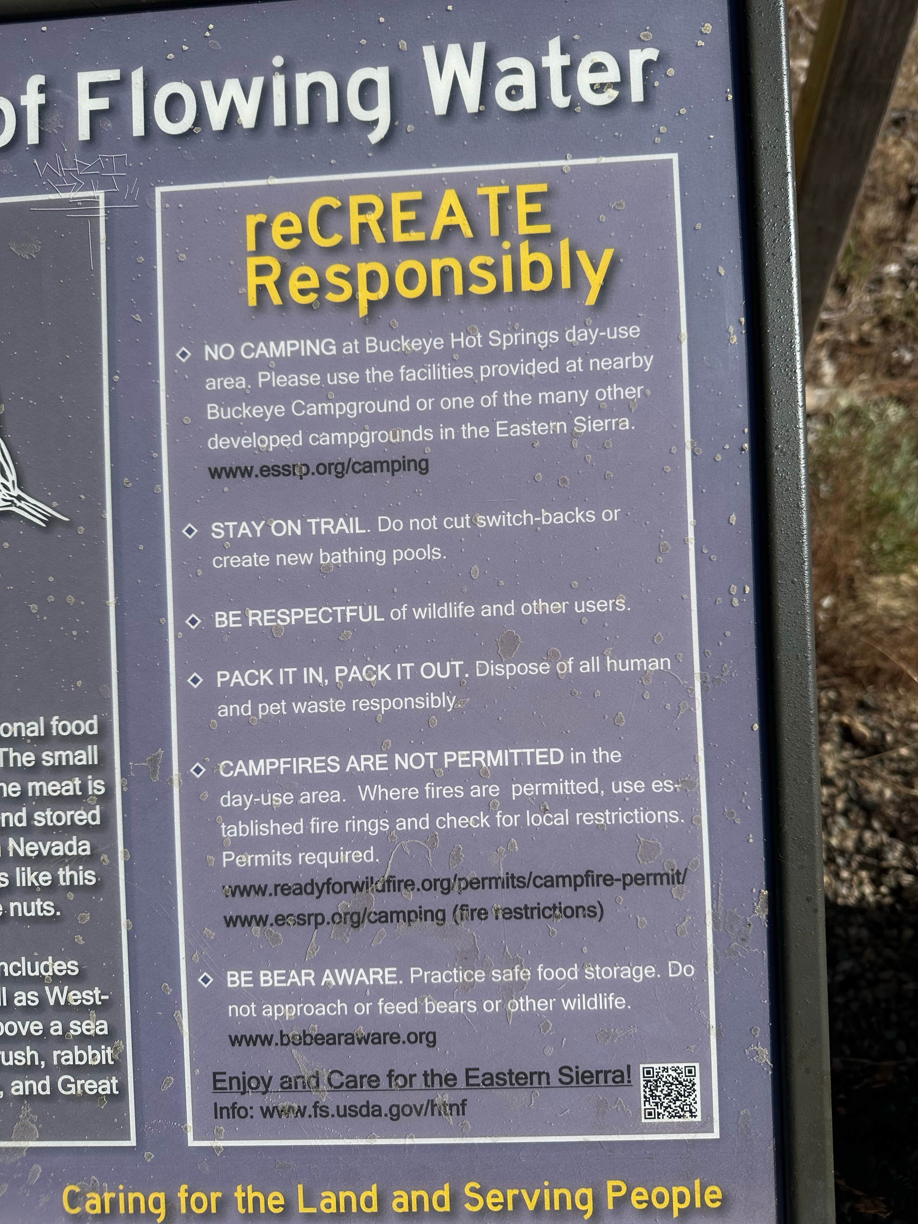 Camper-submitted photo at Buckeye Hot Springs near Coleville, CA