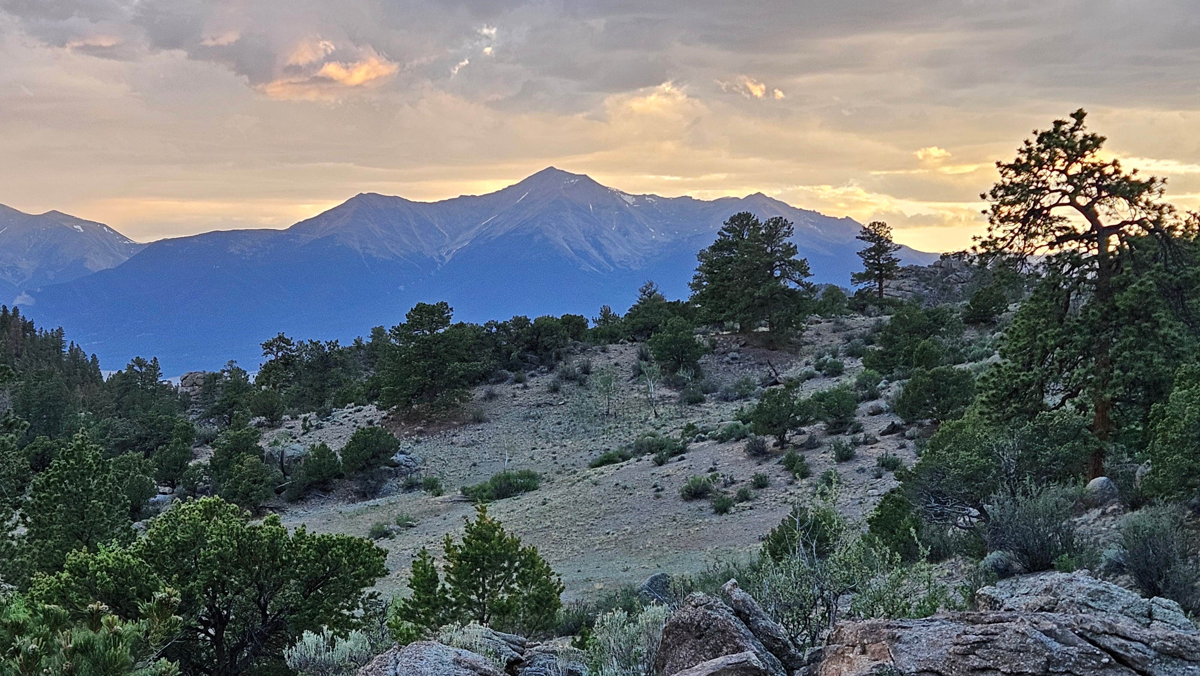 Camping near Snowy Peaks RV Park: Buena Vista Overlook, Buena Vista, Colorado