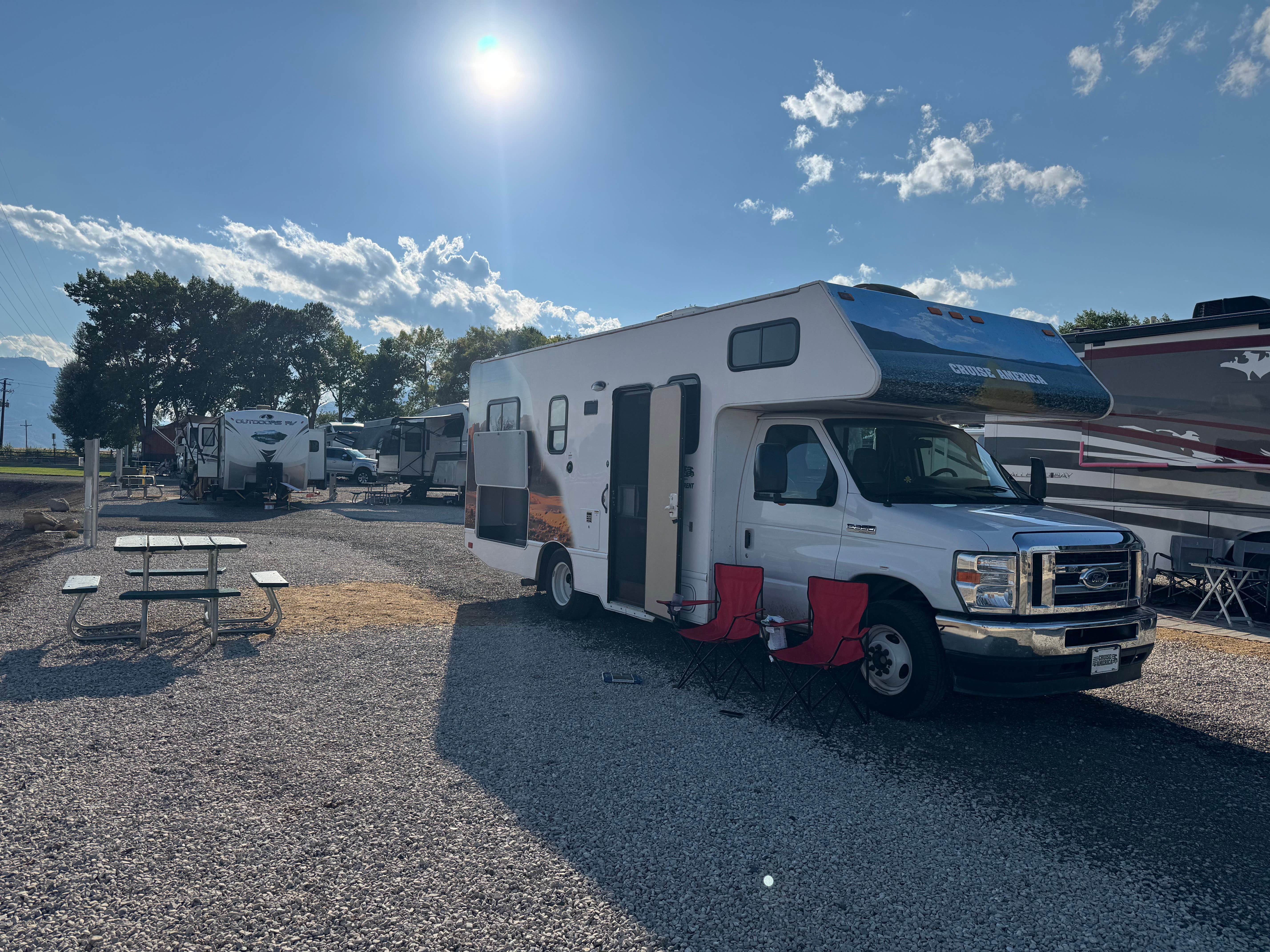 Camper-submitted photo at Buffalo Bluff RV Park near Frannie, WY