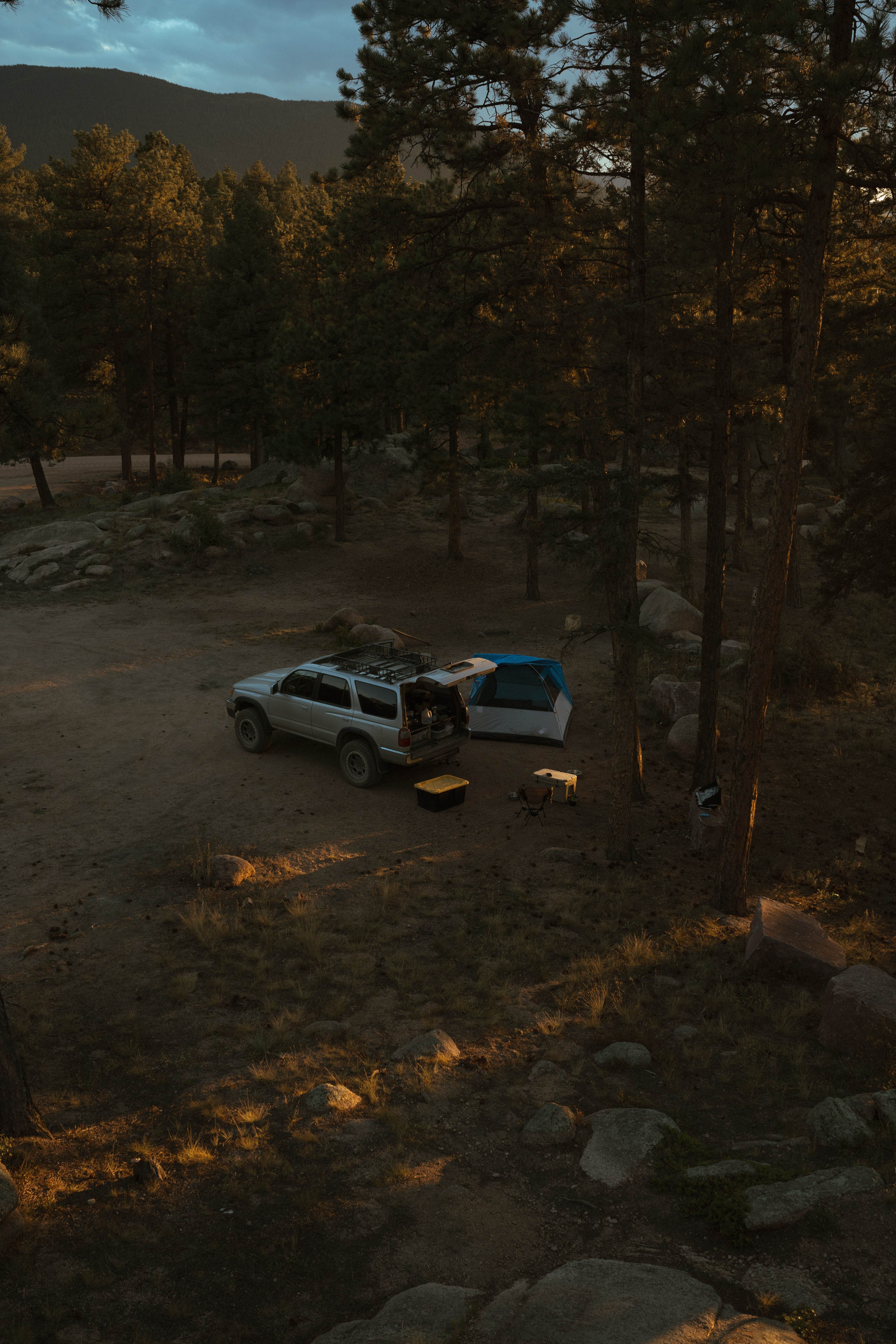 Will R.'s photo of a dispersed camping area at Buffalo Creek Recreation Area near Cimarron, CO