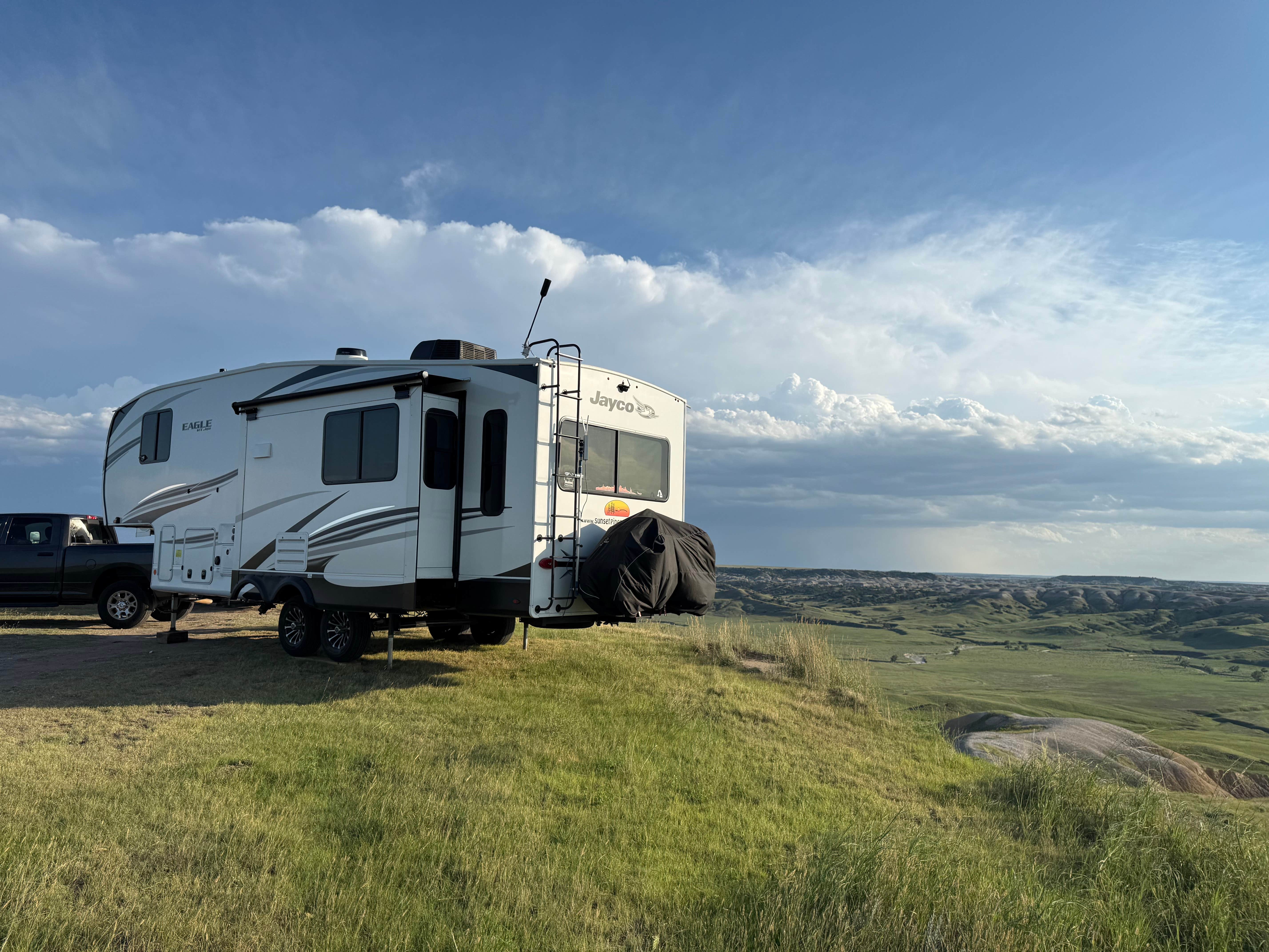 Camper submitted image from Buffalo Gap national grassland boondocking - 1