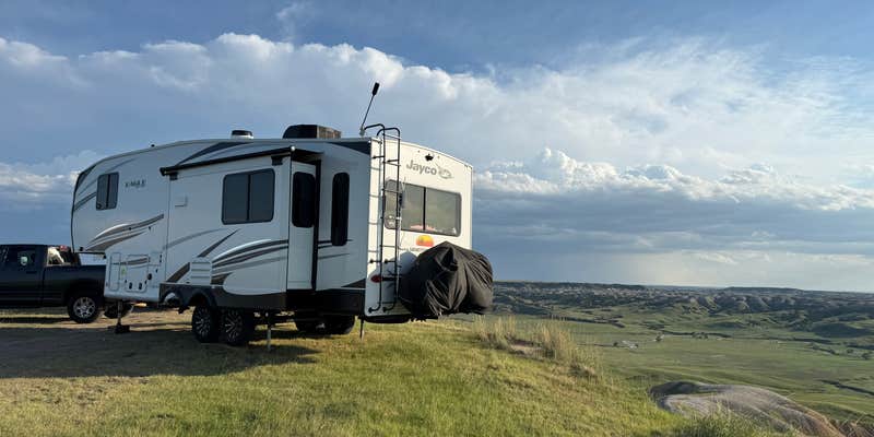 Camper submitted image from Buffalo Gap national grassland boondocking
