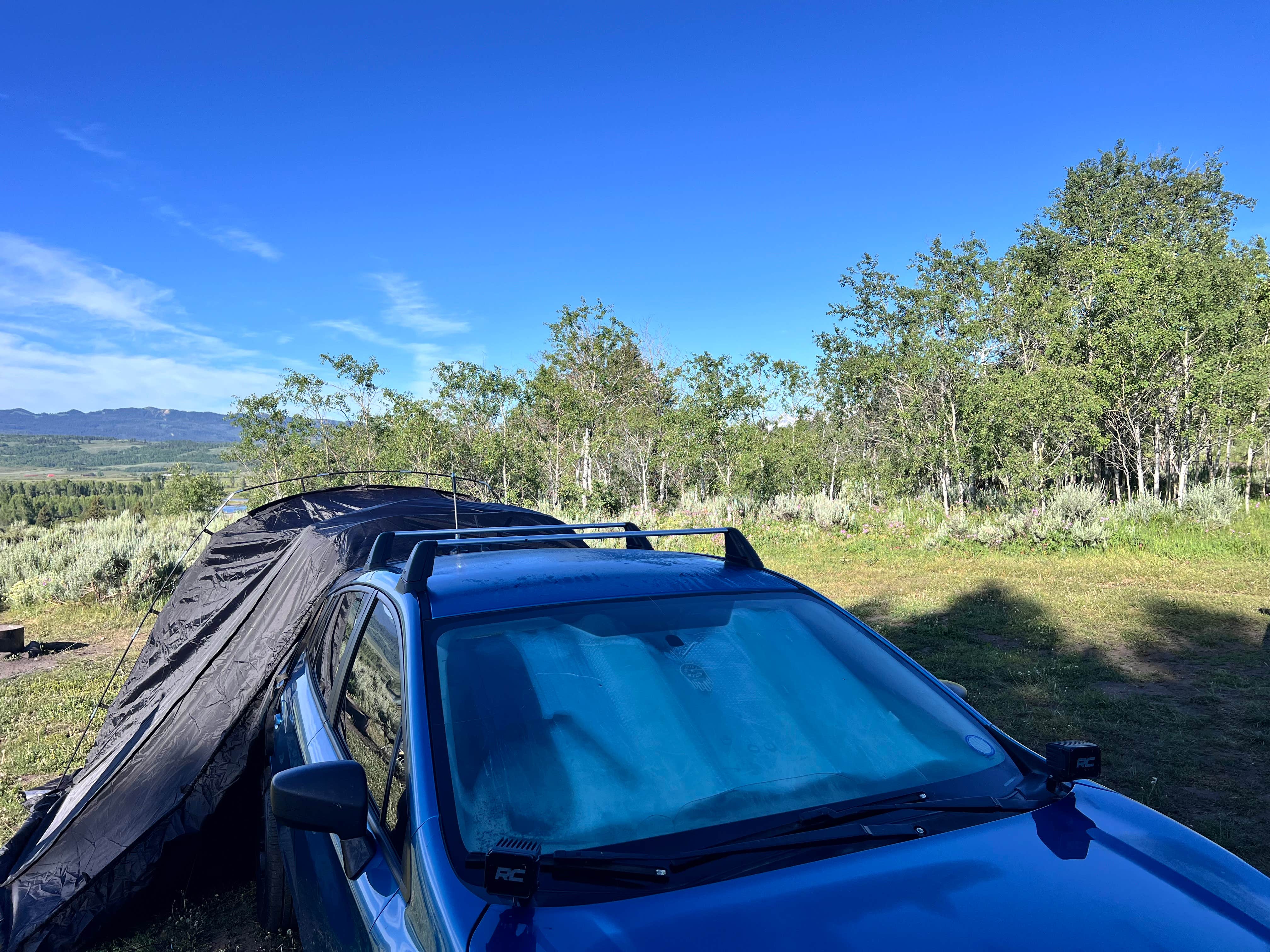 Camper-submitted photo at Buffalo Valley Campsites 4-7 near Moran, WY