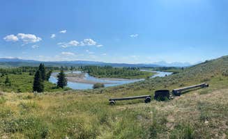 Haley S.'s photo of a dispersed camping area at Buffalo Valley Designated Dispersed Camping near Shoshone National Forest