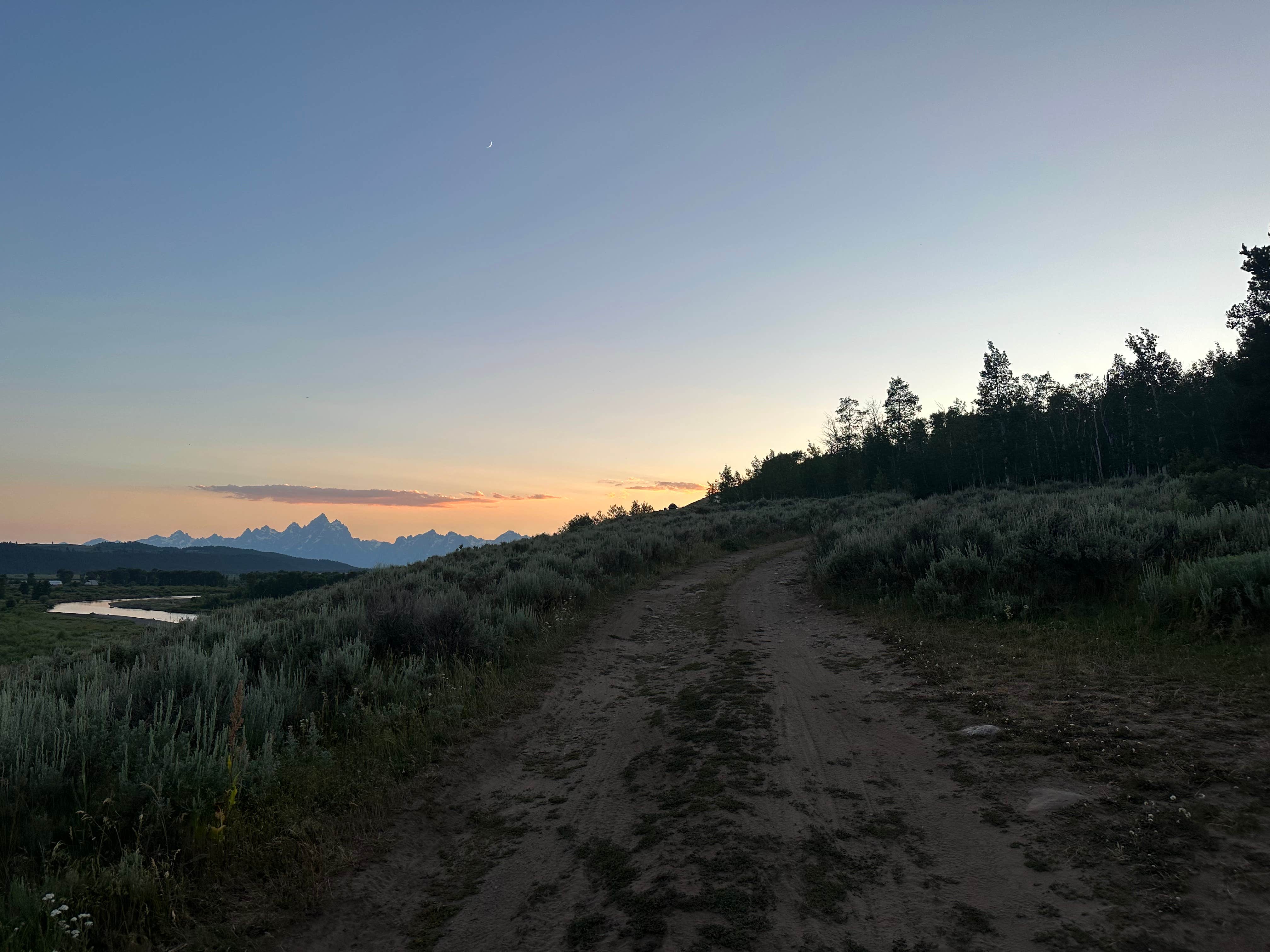 angela P.'s photo of a dispersed camping area at Buffalo Valley Dispersed Camping near Dubois, WY