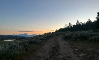 angela P.'s photo of a dispersed camping area at Buffalo Valley Dispersed Camping near Shoshone National Forest