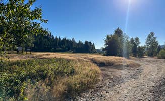 Kaitlin K.'s photo of a dispersed camping area at Bull Run Access Dispersed near Wallace, ID