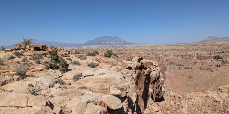 Camper submitted image from Bullfrog Canyon Lookout from Burr Road Dispersed Campsite