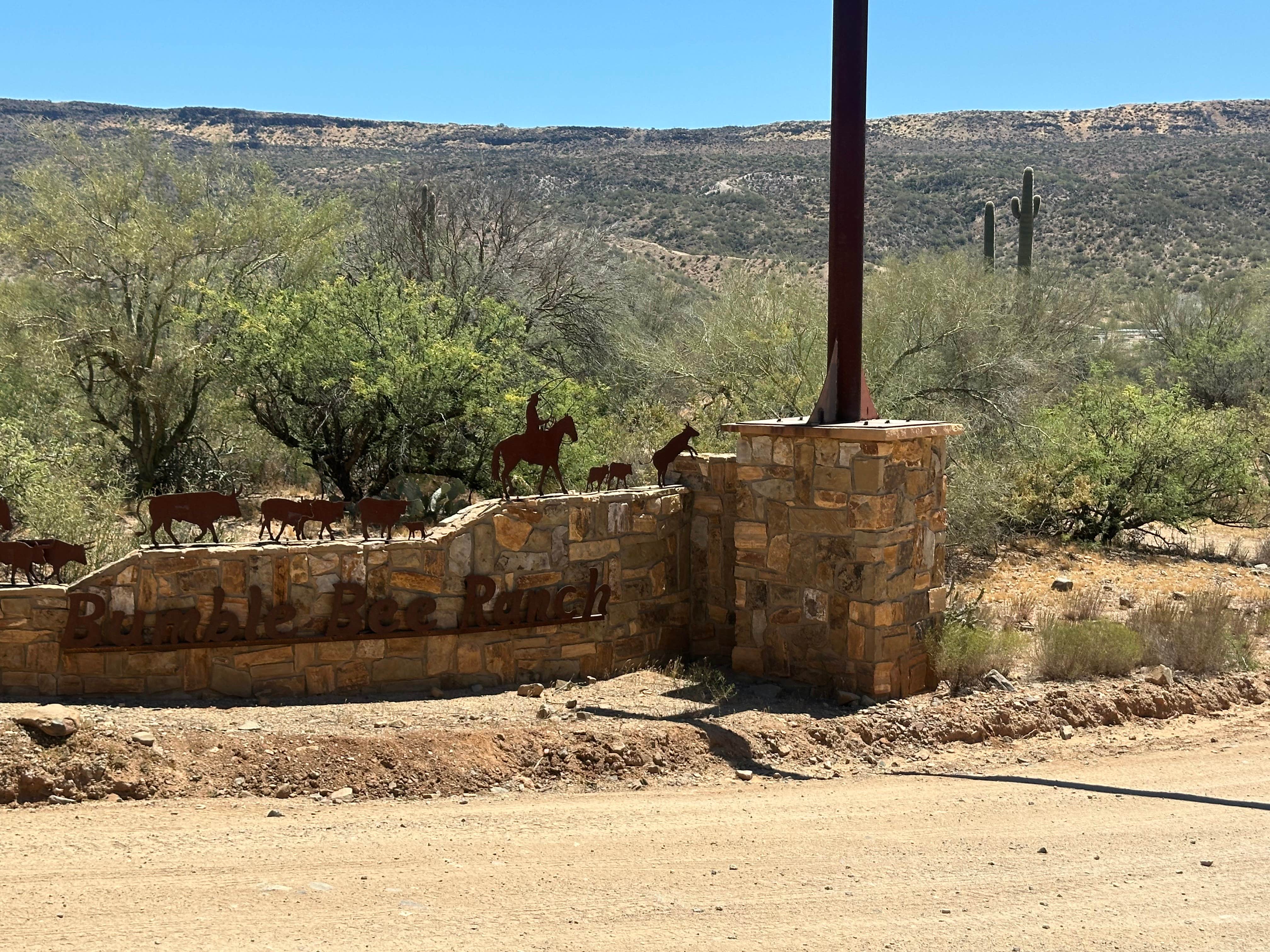 Camper-submitted photo at Bumble Bee Dispersed near Black Canyon City, AZ