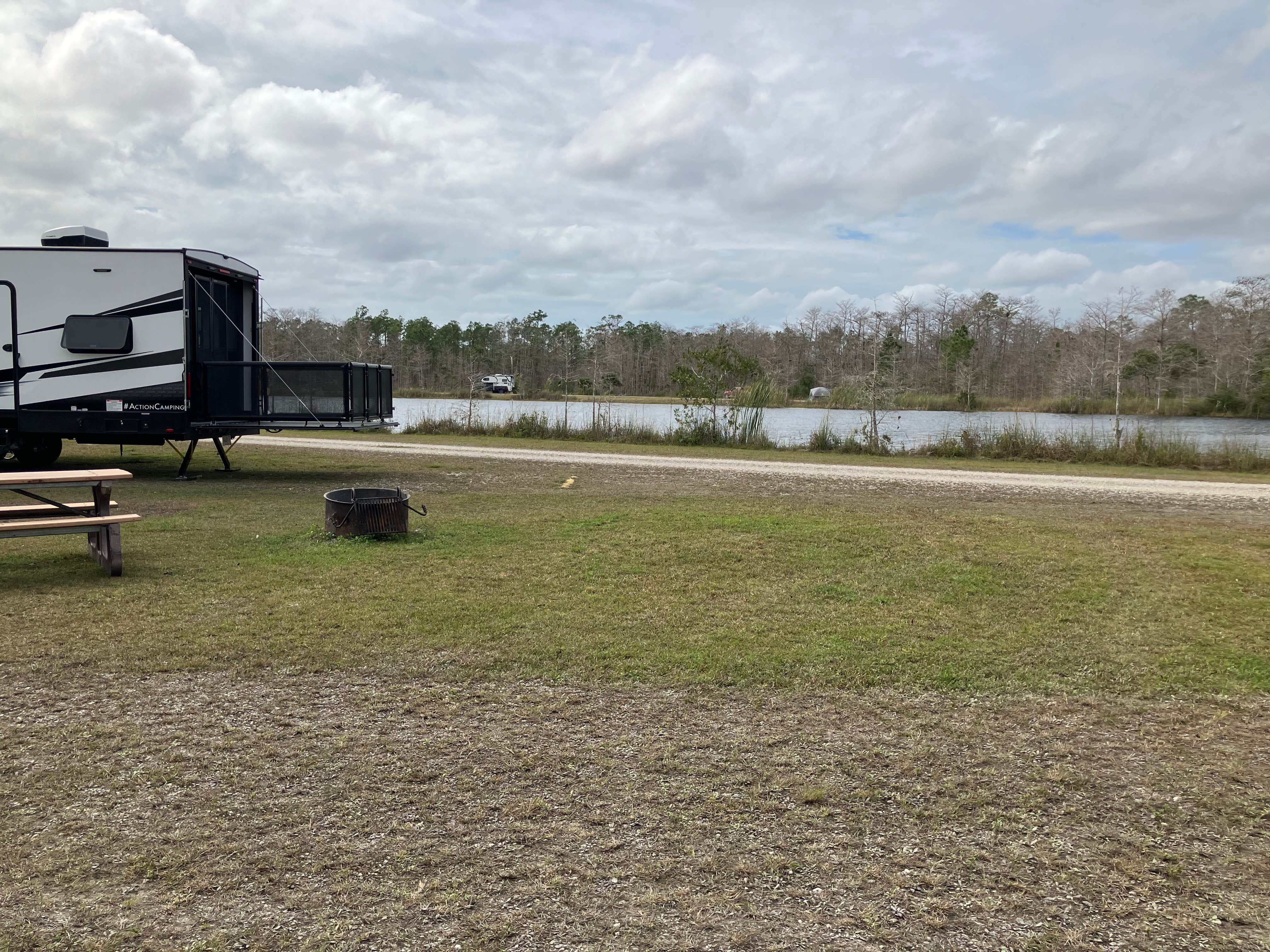 Roger W.'s photo of rv camping at Burns Lake Campground — Big Cypress National Preserve near Big Cypress National Preserve