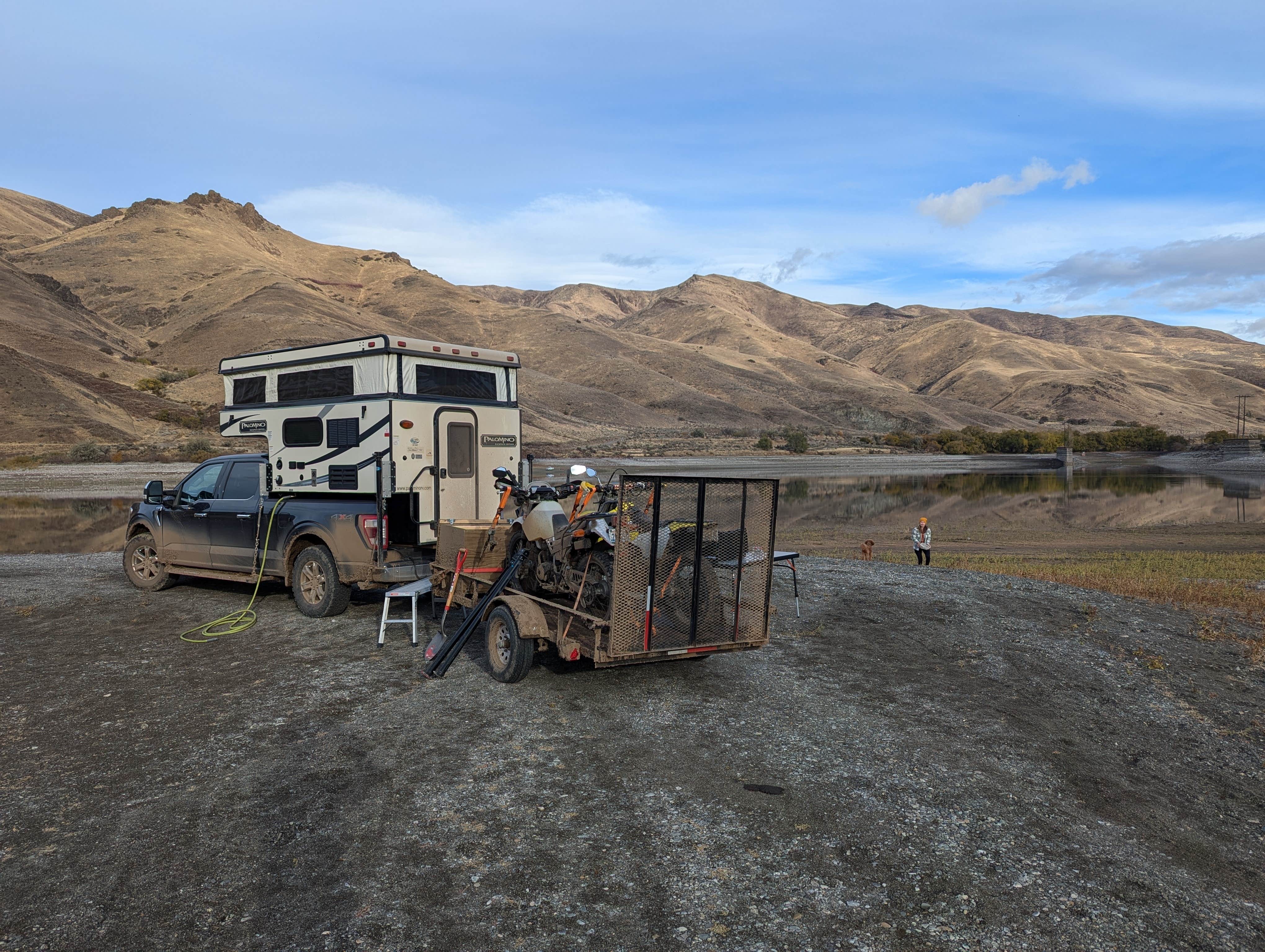 Camper-submitted photo at Burnt River/Snake river confluence near Richland, OR