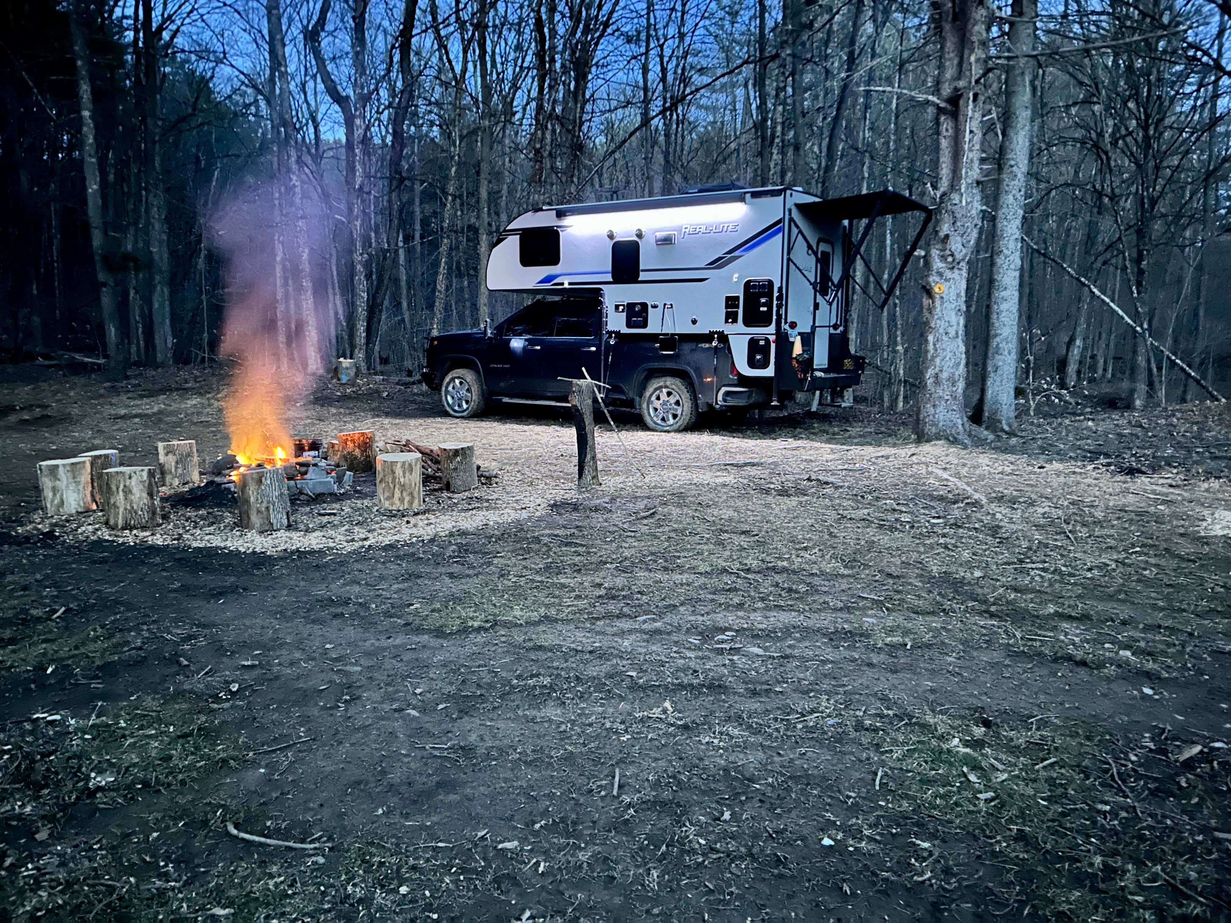 Camper-submitted photo at Burnt Rossman State Forest - Westkill Camp near Hunter, NY