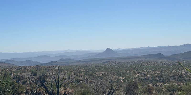Camper submitted image from Burro Creek Overflow Dispersed Area