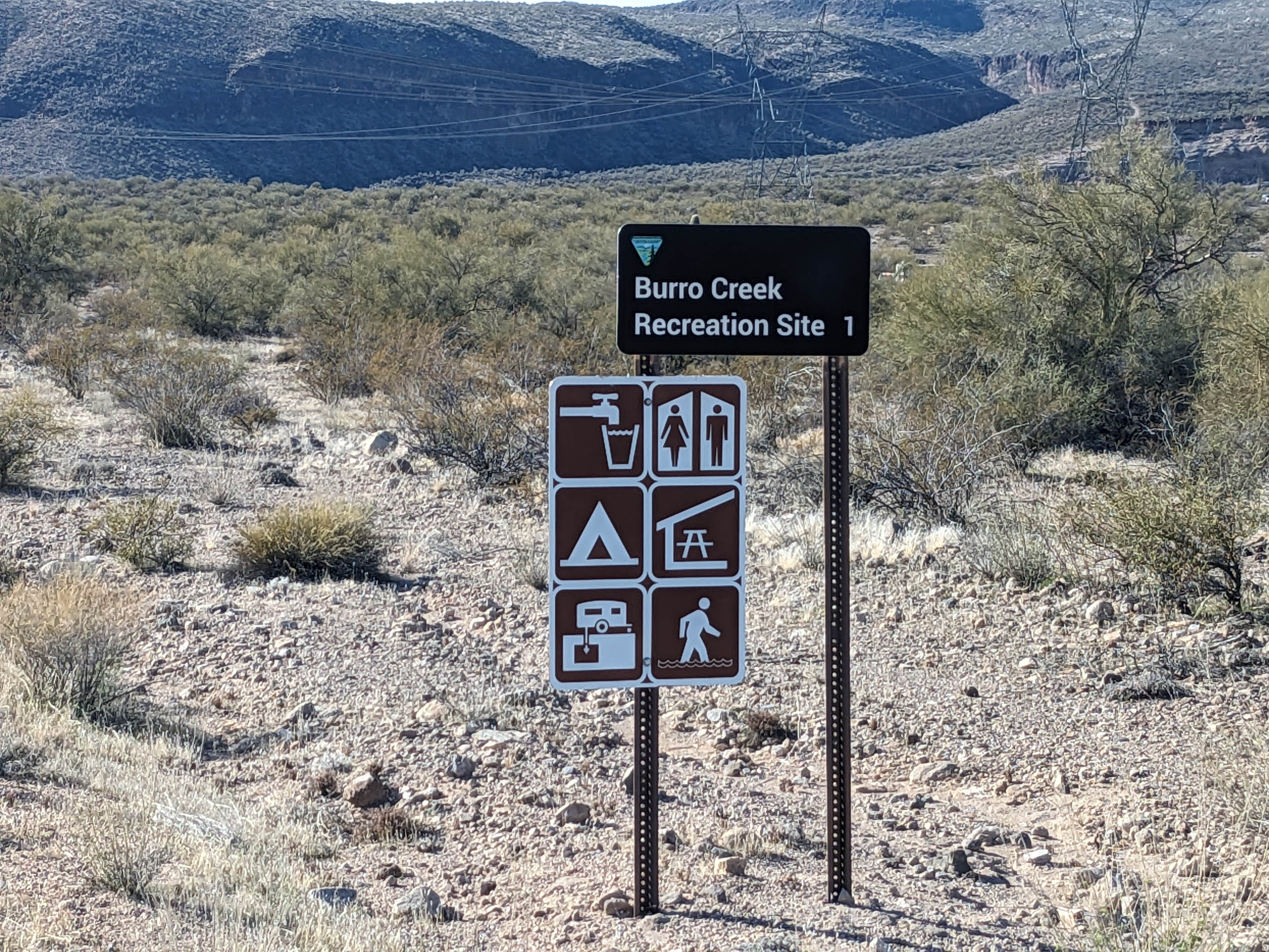 Camper submitted image from Burro Creek Overflow Dispersed Area - 1