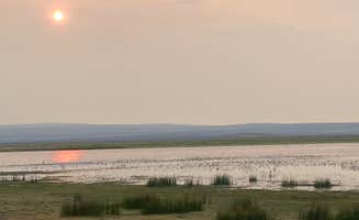 Carini's photo of a dispersed camping area at Burshy Point Dispersed Camping near Plush, OR
