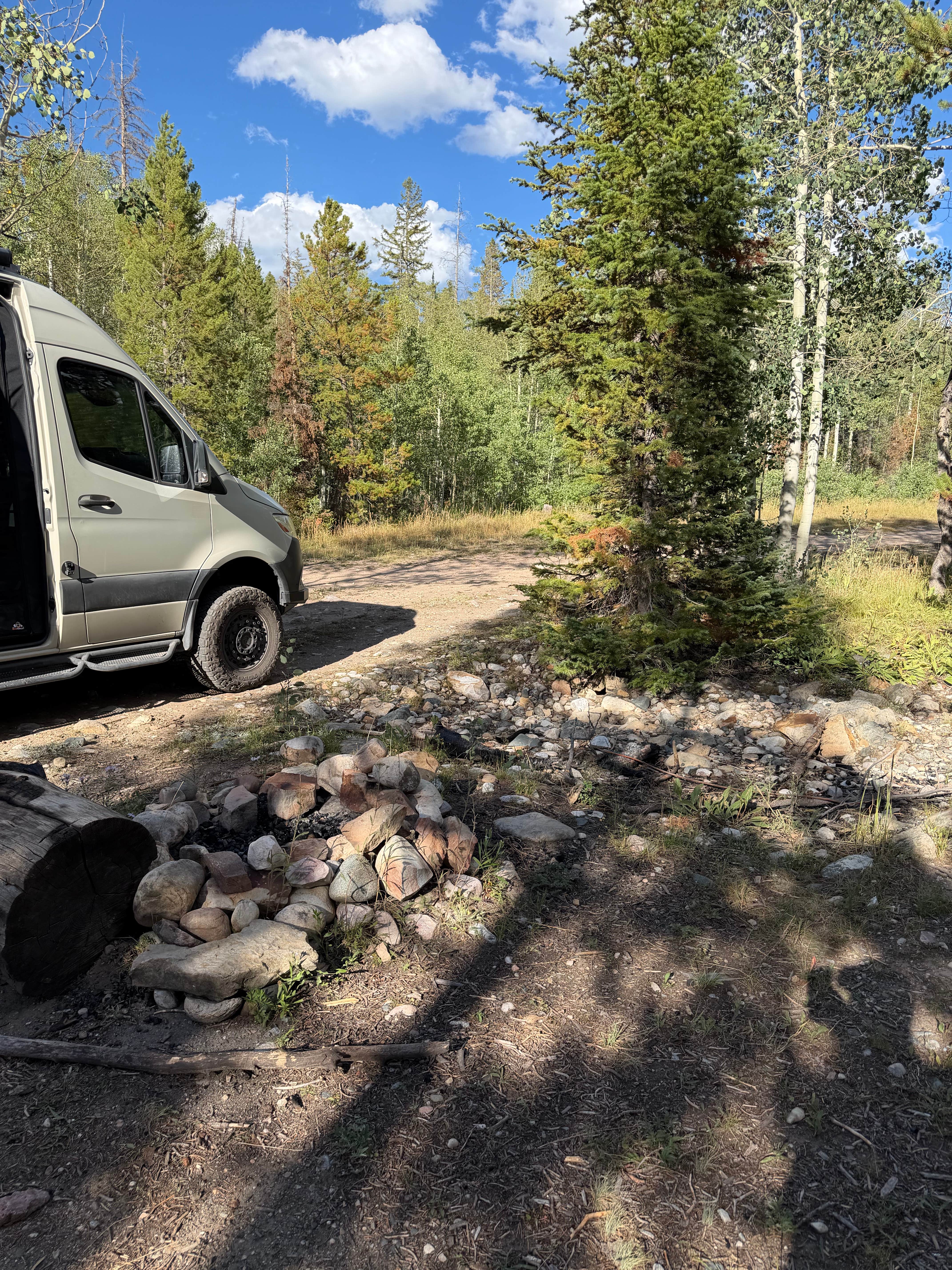 Camper-submitted photo at Bush Creek near Encampment, WY