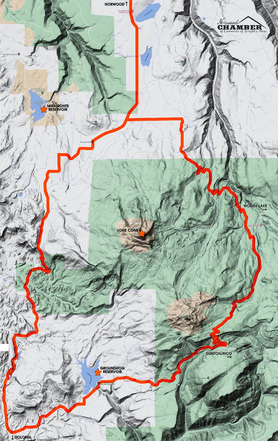 Camper-submitted photo at Busted Arm Draw Dispersed near Norwood, CO