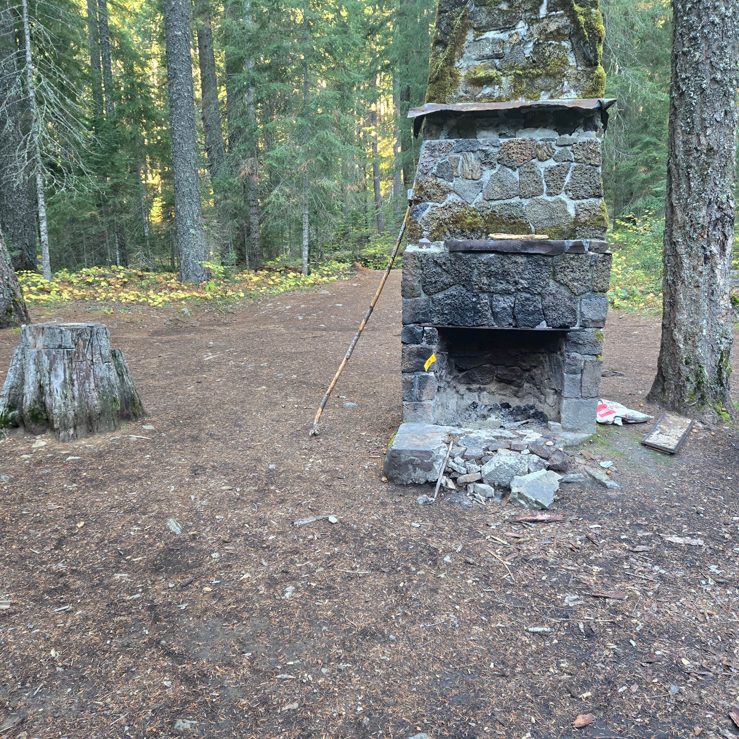 Camper-submitted photo at Bybee Creek runoff to Rogue River near Tiller, OR