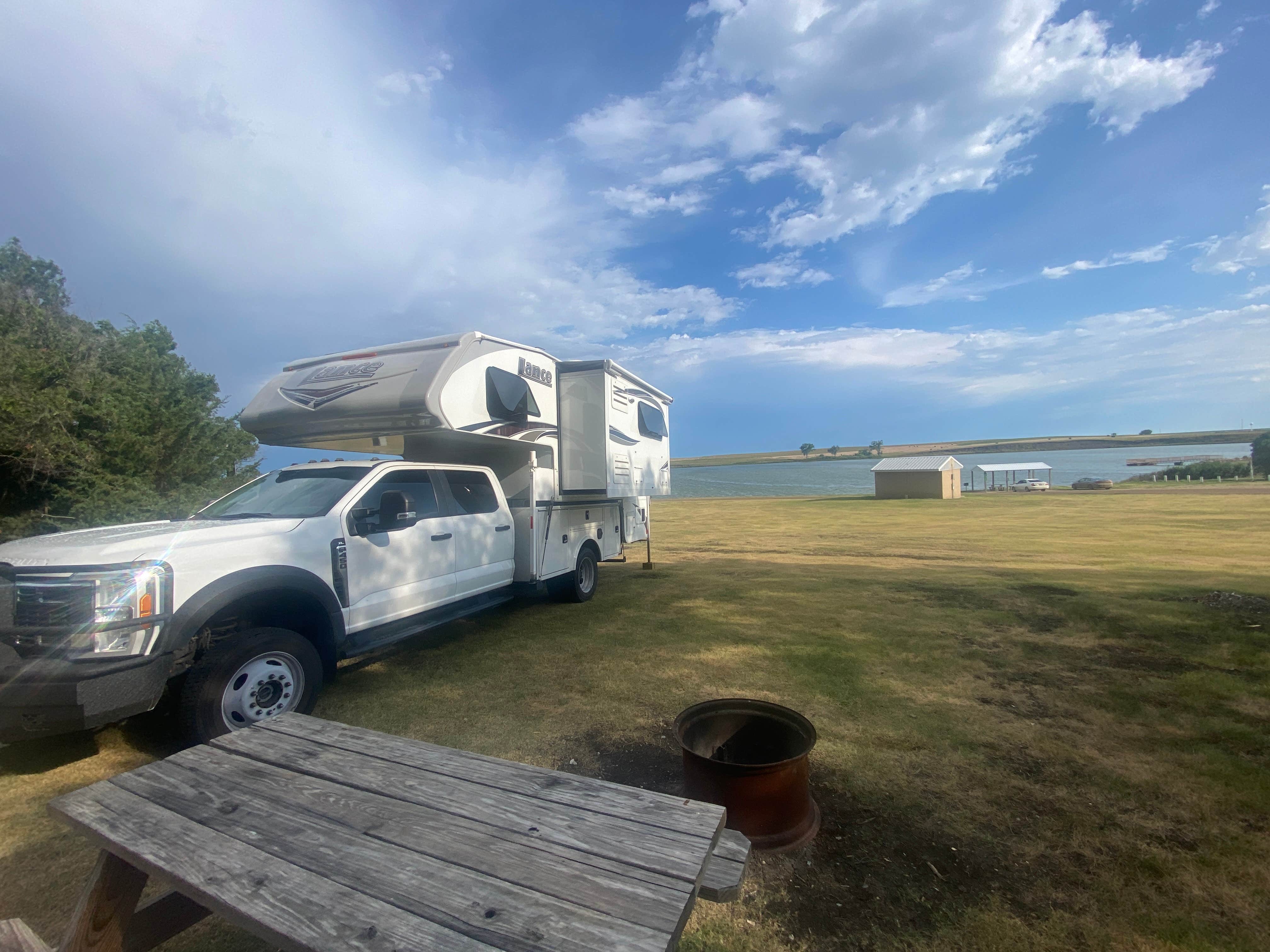 Camping near Oacoma Flats: Byre Lake Recreation Area, Chamberlain, South Dakota