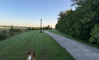 Wander W.'s photo of camping with pets at Cabela’s Dundee near Swanton, OH