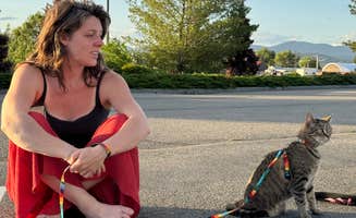 Sam S.'s photo of camping with pets at Cabela's Post Falls, ID near Coeur d'Alene, ID