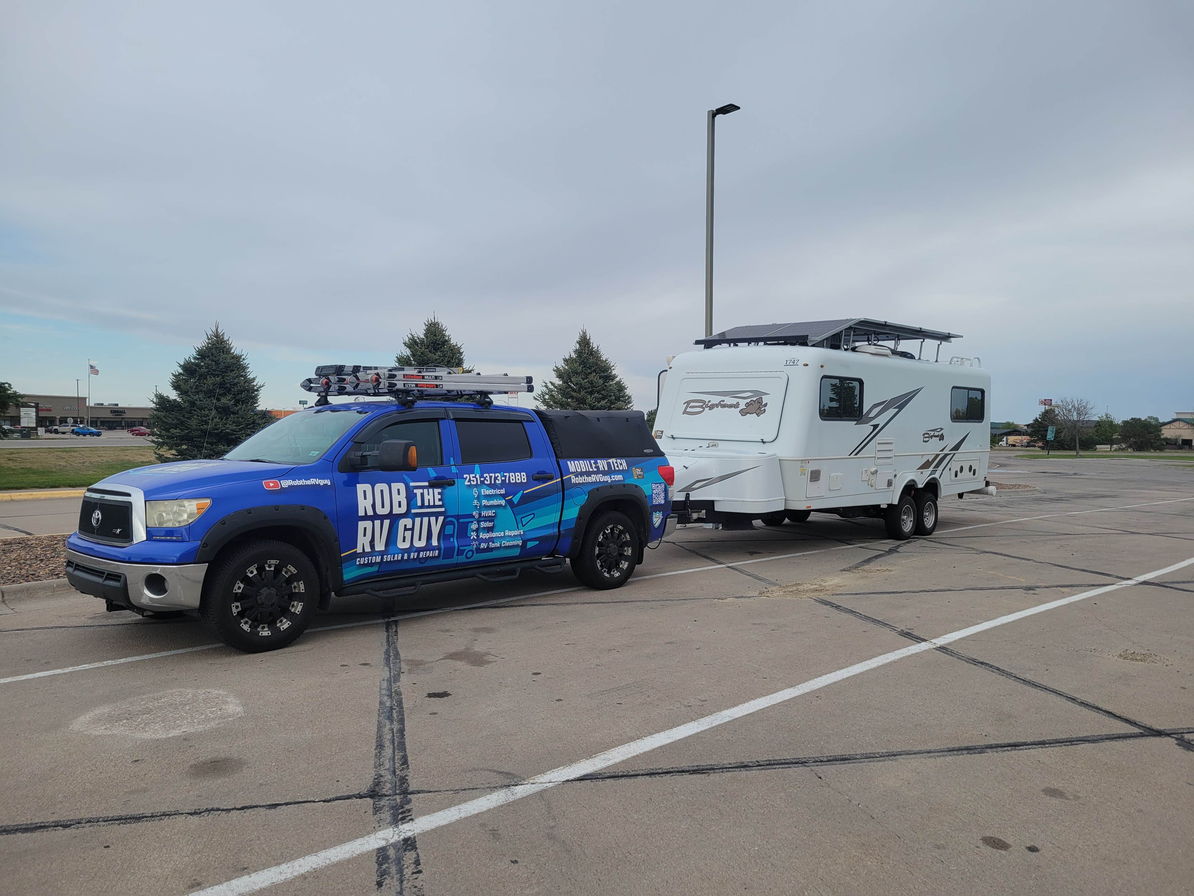 Robert A.'s photo of rv camping at Cabela's Sidney, NE near Big Springs, NE