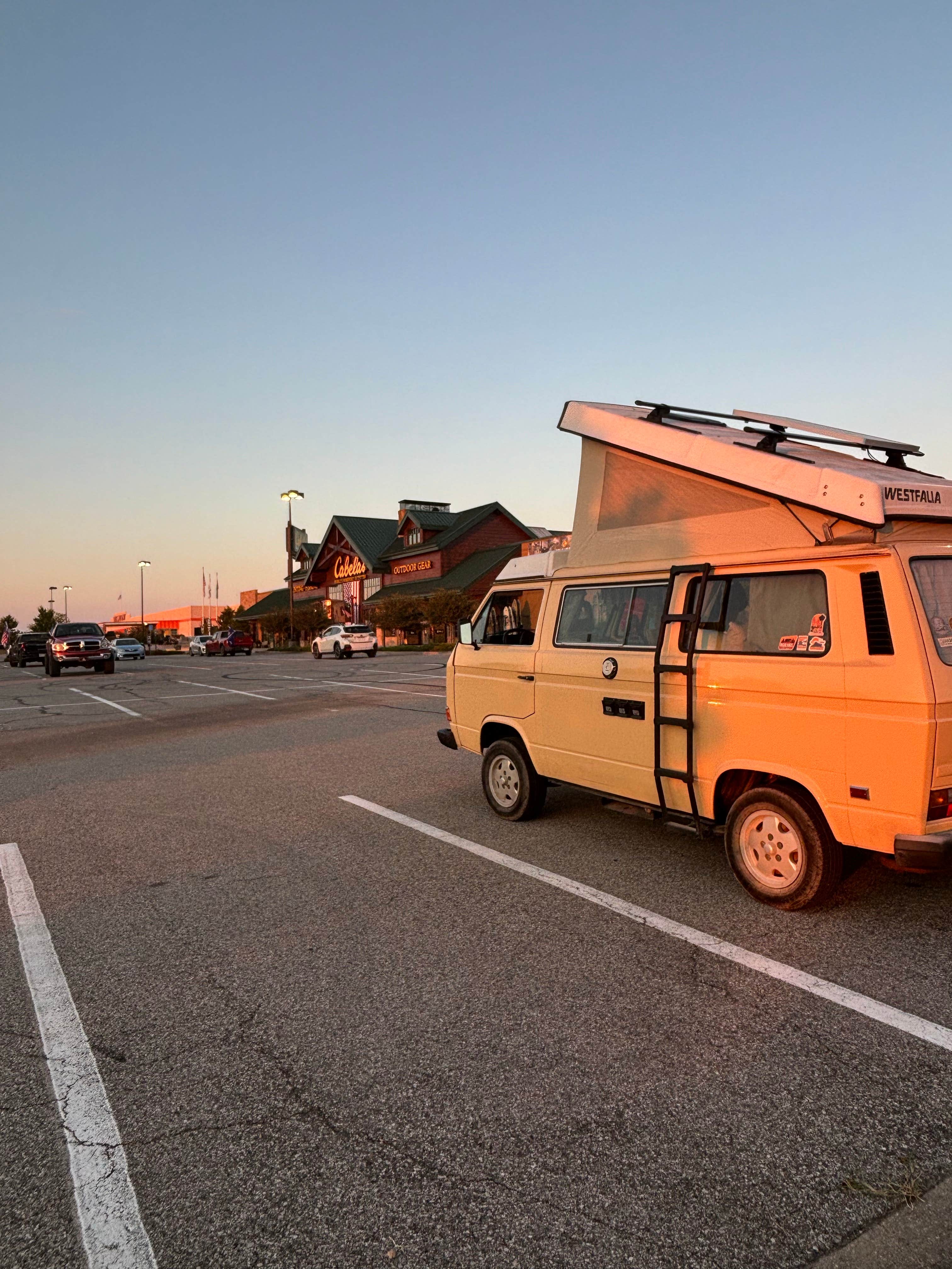 Will C.'s photo of rv camping at Cabela’s - Parking Lot near Nitro, WV